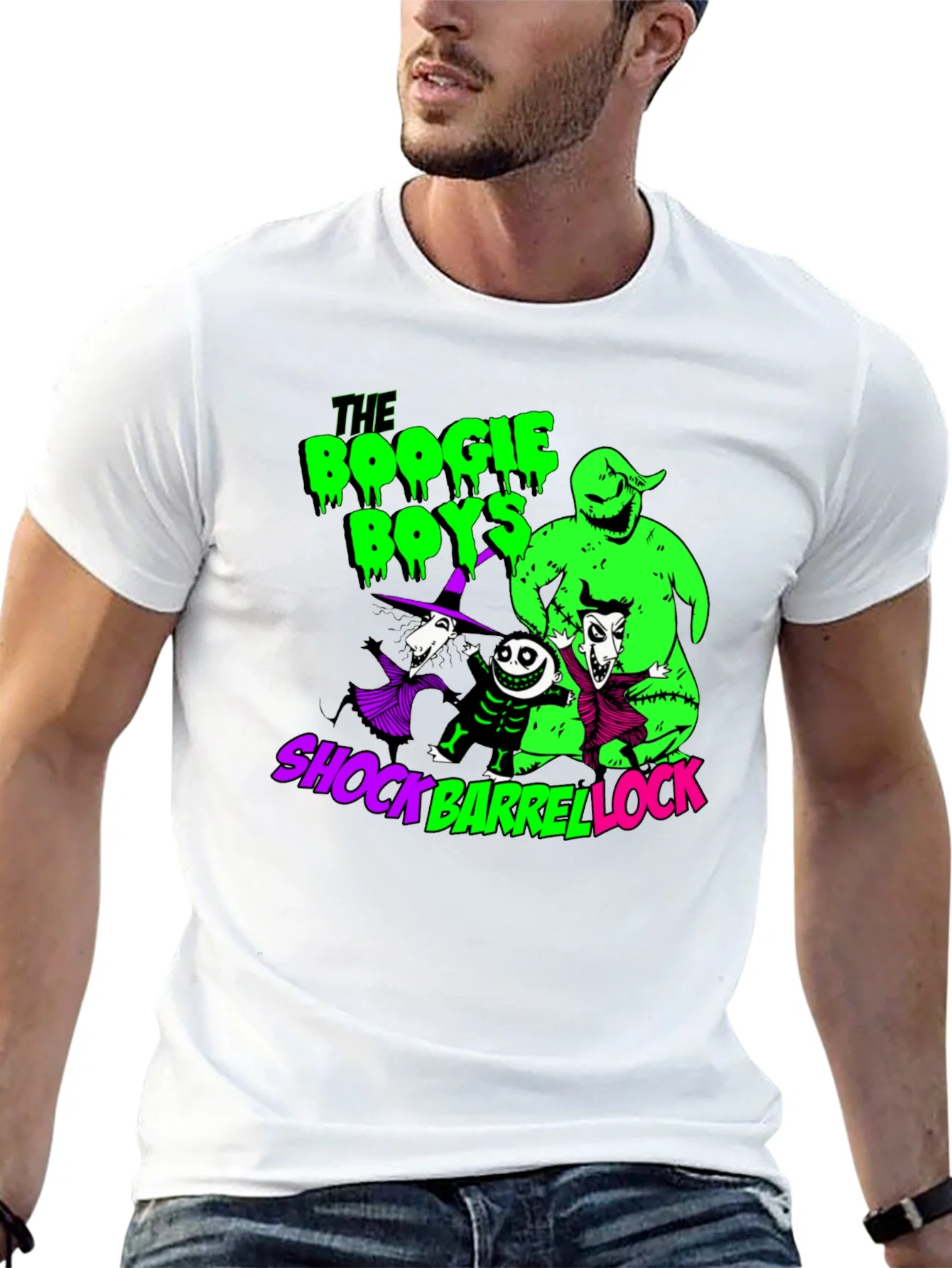 Rebbecca Nightmare Before Christmas Boogie Boys T-Shirt