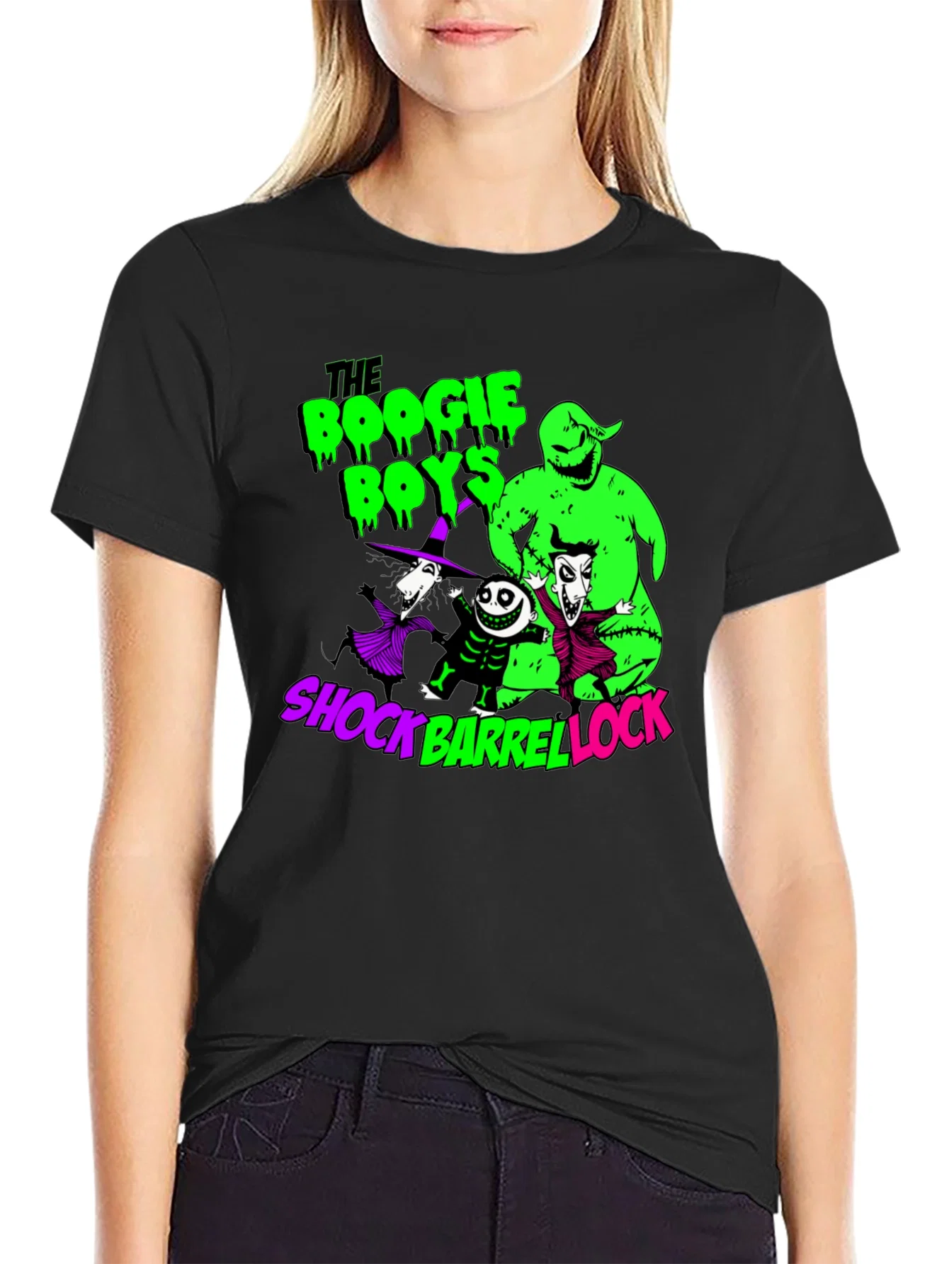 Rebbecca Nightmare Before Christmas Boogie Boys T-Shirt