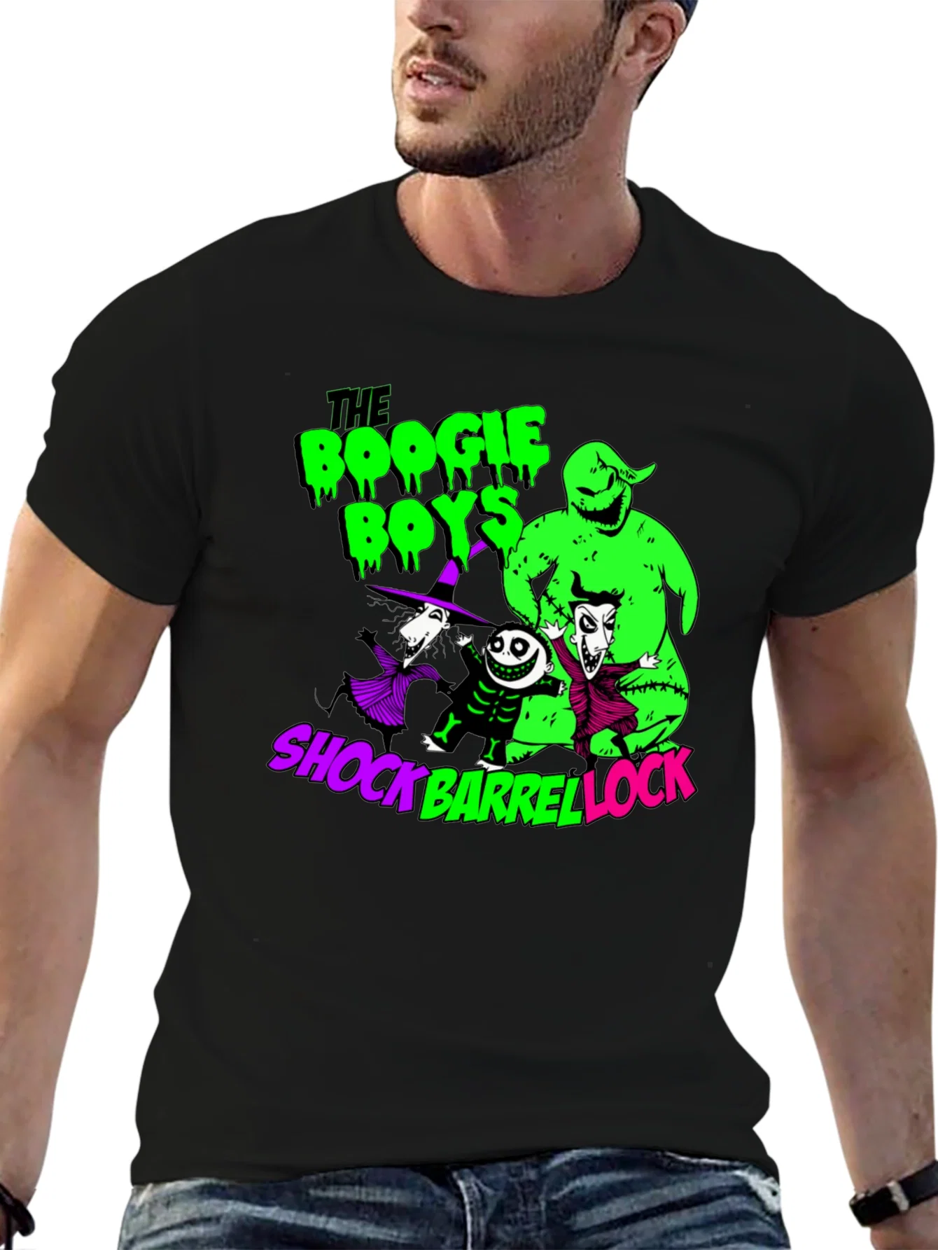 Rebbecca Nightmare Before Christmas Boogie Boys T-Shirt