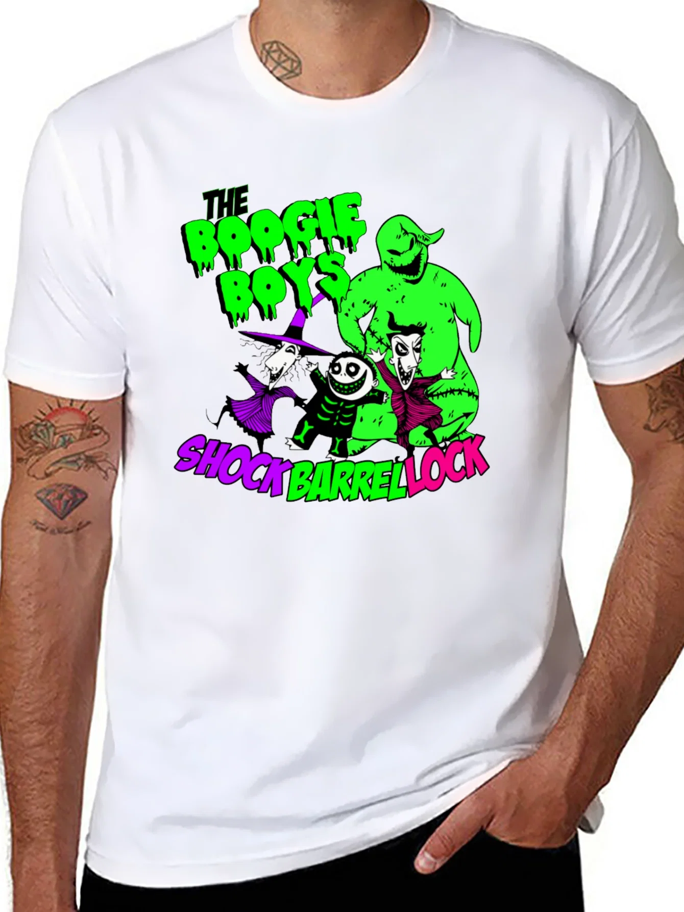 Rebbecca Nightmare Before Christmas Boogie Boys T-Shirt