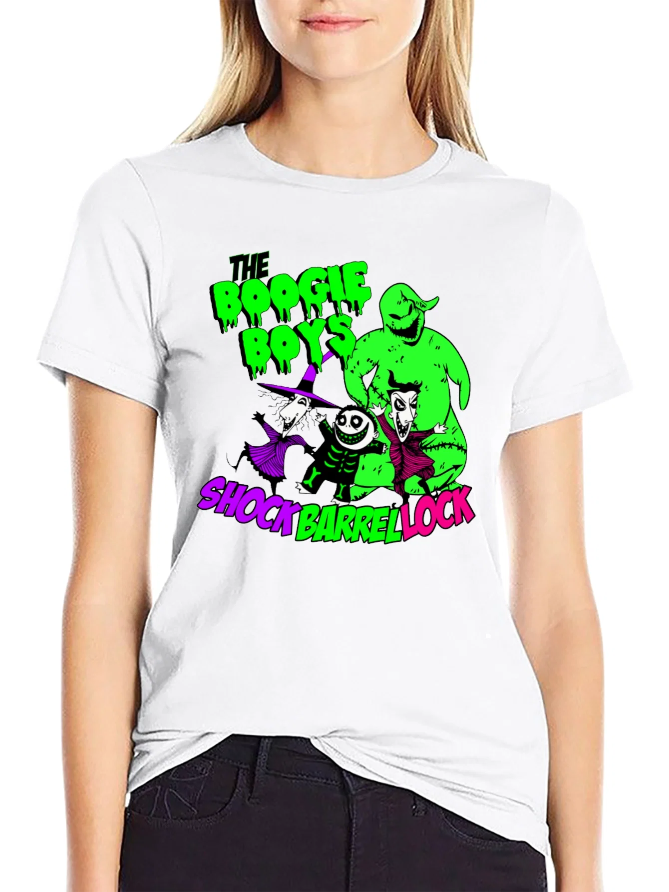 Rebbecca Nightmare Before Christmas Boogie Boys T-Shirt