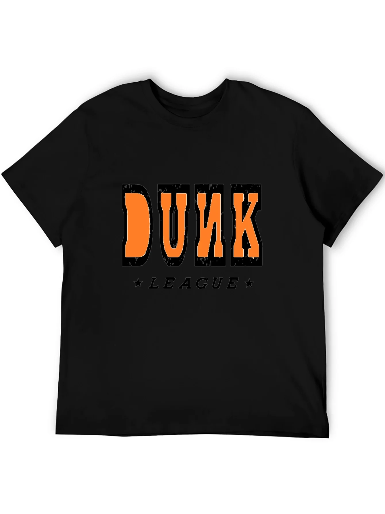 Camiseta Negra Dunk League para Hombre