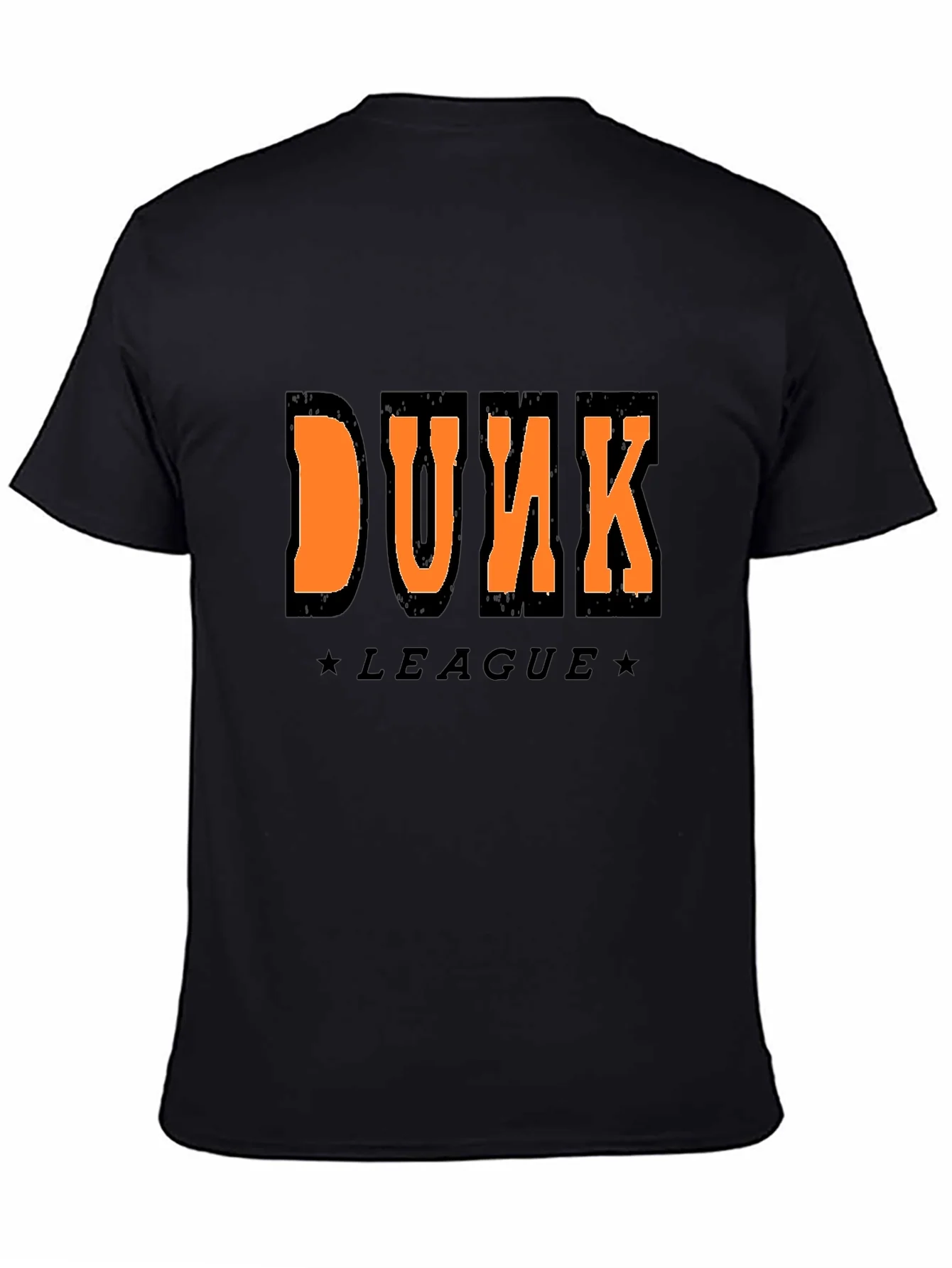 Camiseta Negra Dunk League para Hombre