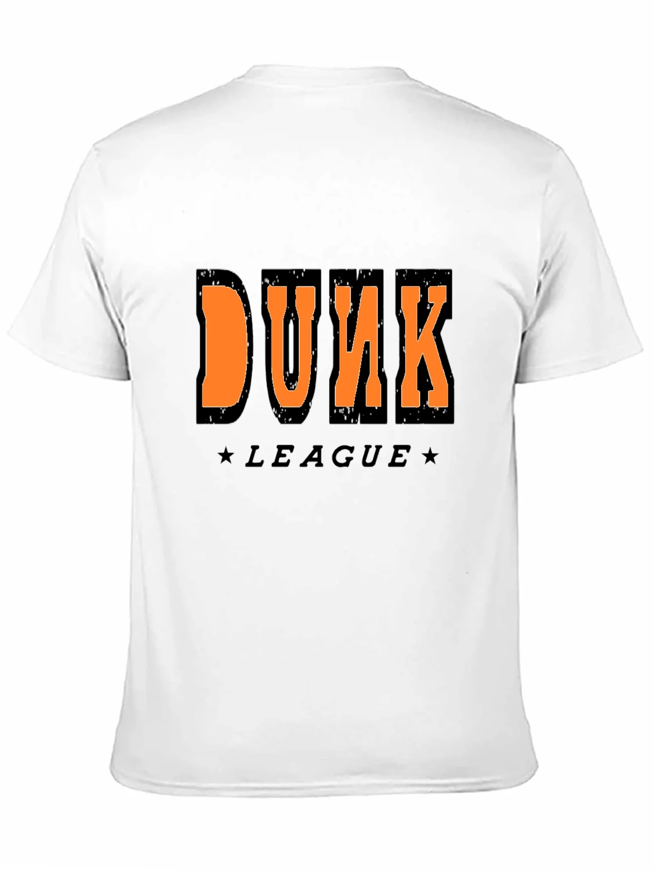 Camiseta Negra Dunk League para Hombre