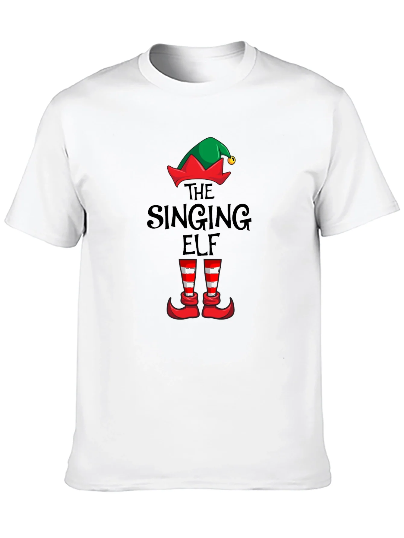 Rebbecca The Singing Elf Christmas T-Shirt Holiday Tee
