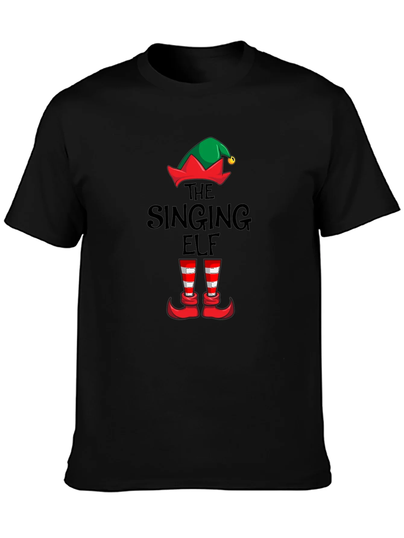 Rebbecca The Singing Elf Christmas T-Shirt Holiday Tee