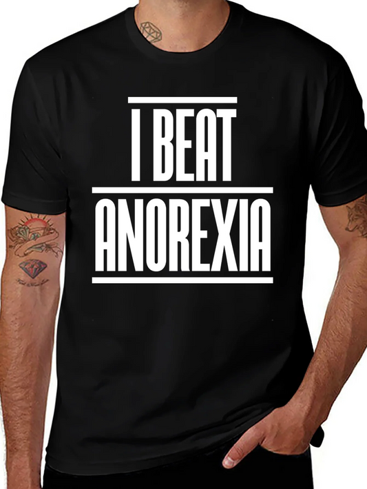 Camiseta I Beat Anorexia - Dise?o Inspirador