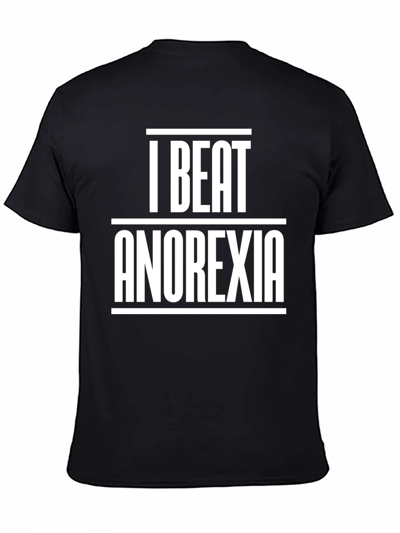 Camiseta I Beat Anorexia - Dise?o Inspirador