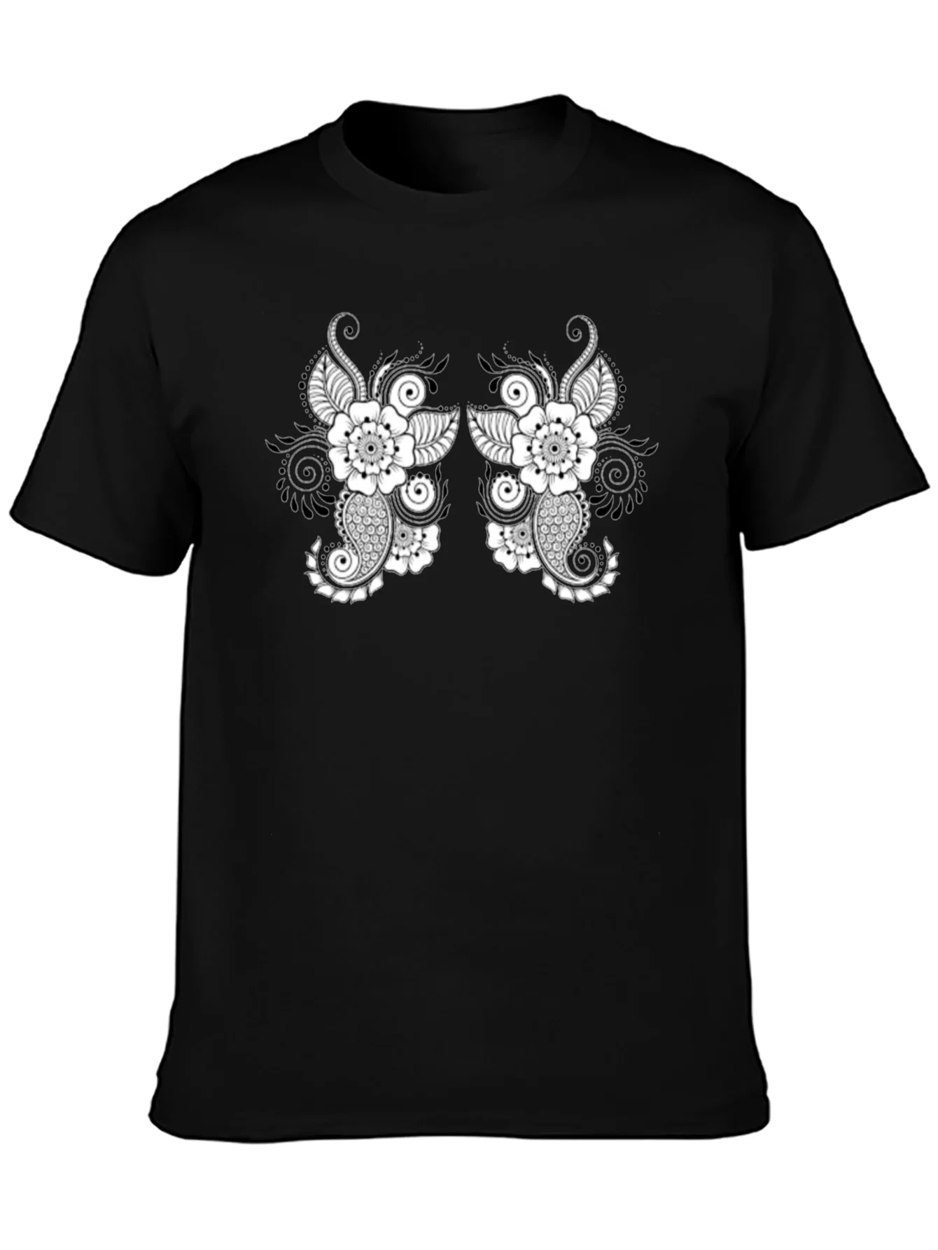 Rebbecca Black T-Shirt with Floral Paisley Design