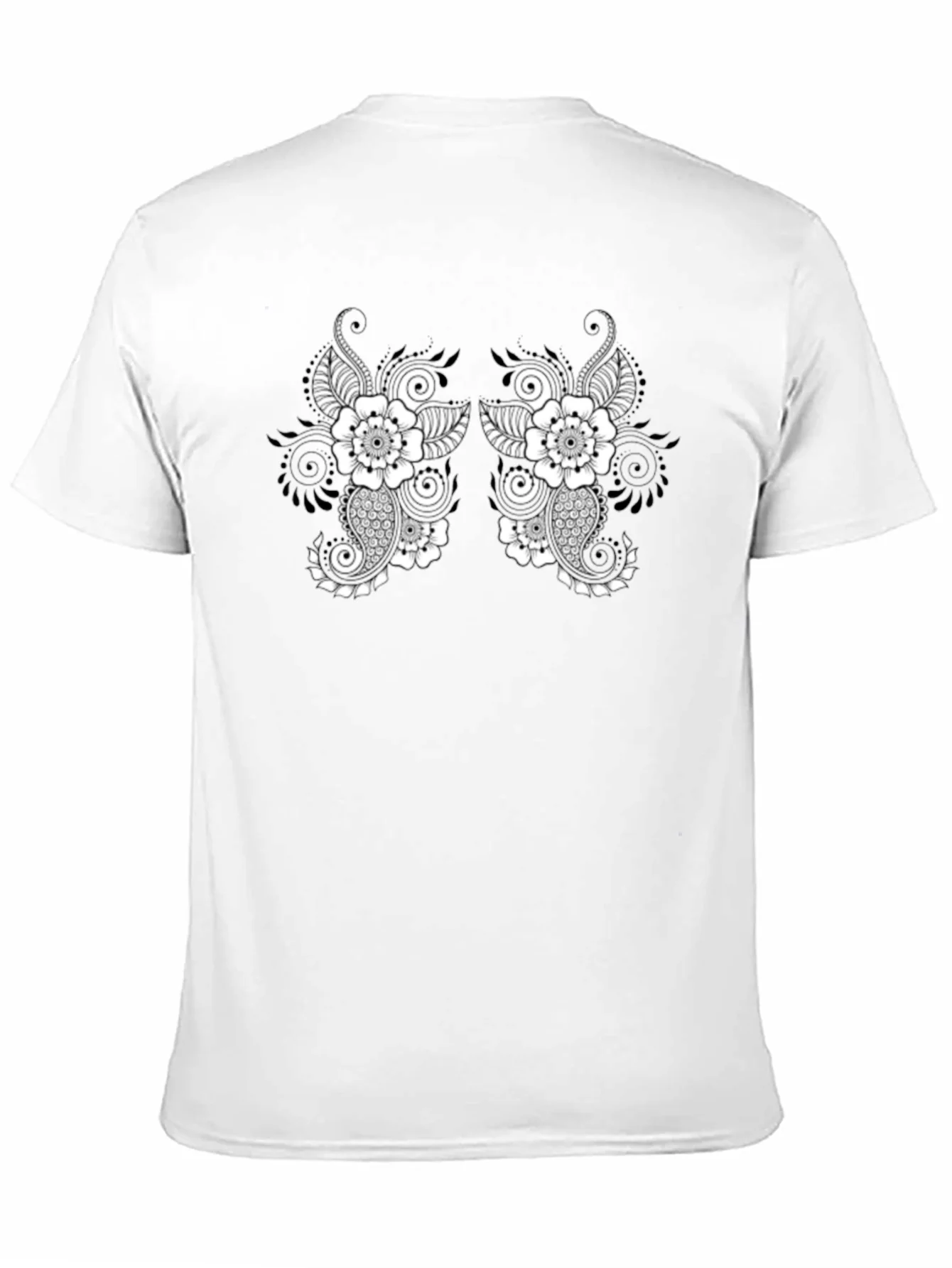 Rebbecca Black T-Shirt with Floral Paisley Design