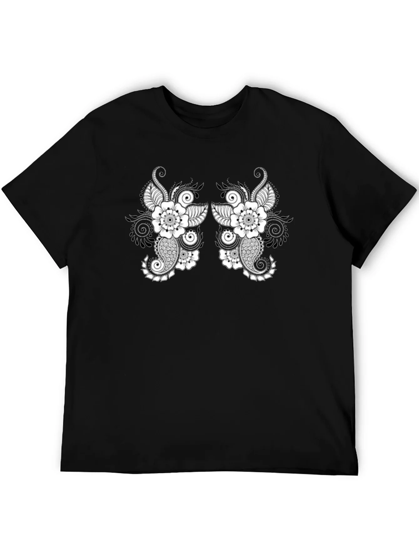 Rebbecca Black T-Shirt with Floral Paisley Design