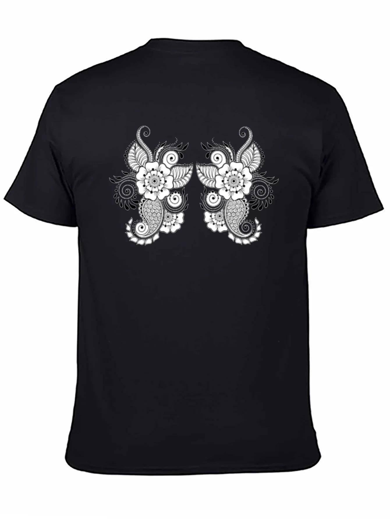 Rebbecca Black T-Shirt with Floral Paisley Design