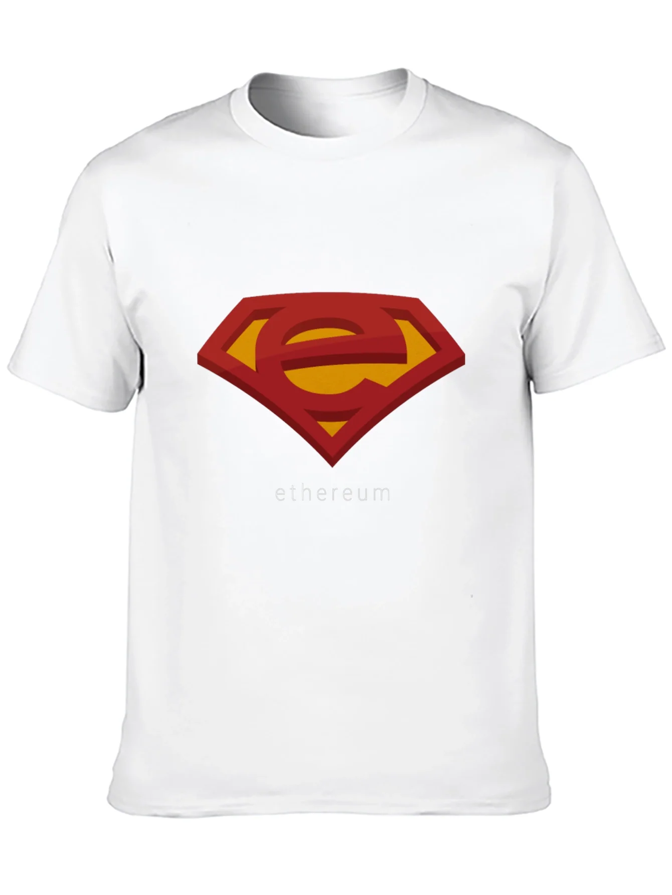 Rebbecca Ethereum Superman Logo T-Shirt - Black