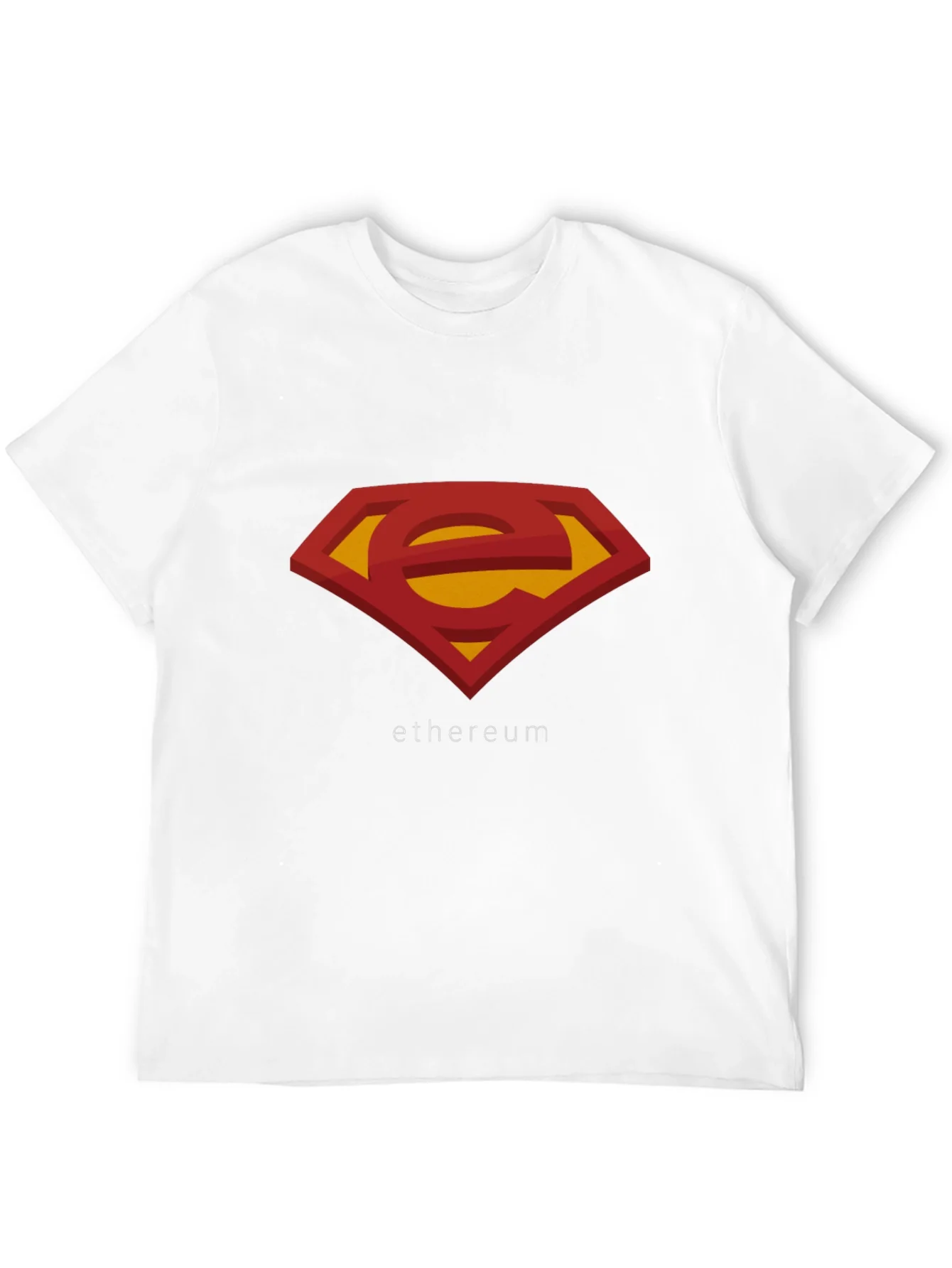 Rebbecca Ethereum Superman Logo T-Shirt - Black