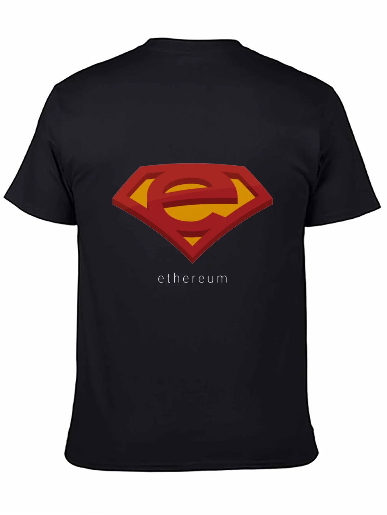 Rebbecca Ethereum Superman Logo T-Shirt - Black