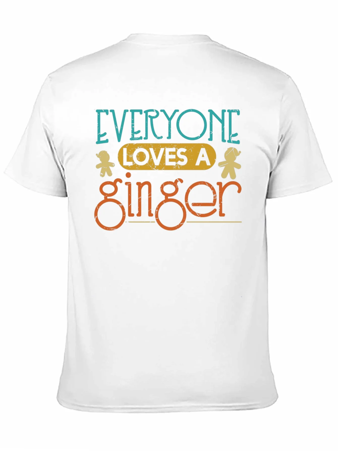Camiseta Negra Everyone Loves a Ginger