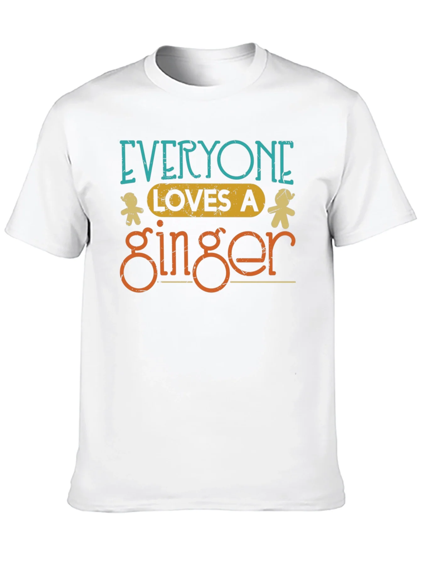 Camiseta Negra Everyone Loves a Ginger