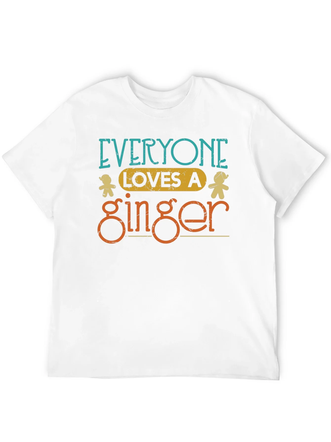 Camiseta Negra Everyone Loves a Ginger