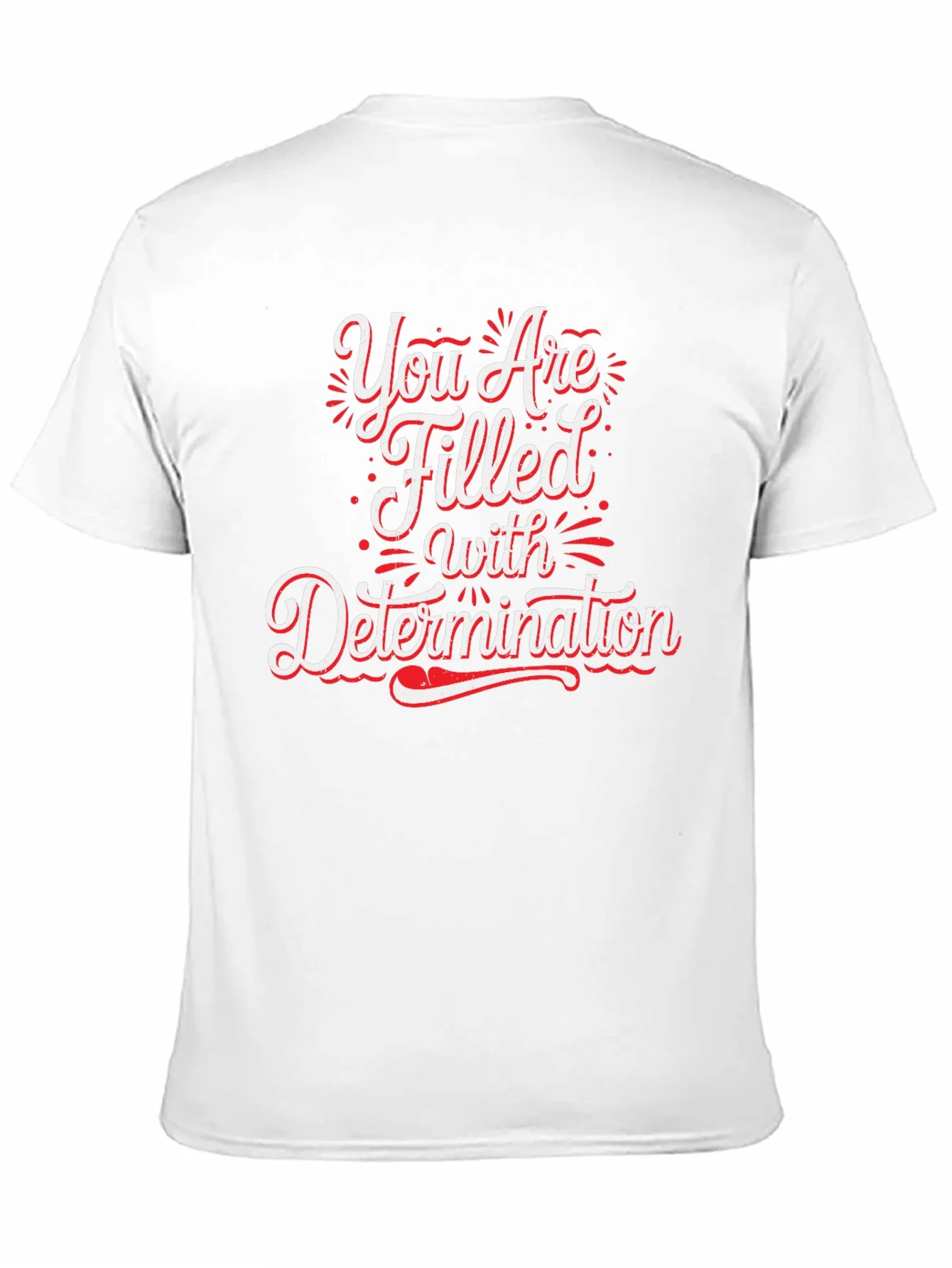 Rebbecca Determined Graphic Tee - Inspirational Motivation Shirt