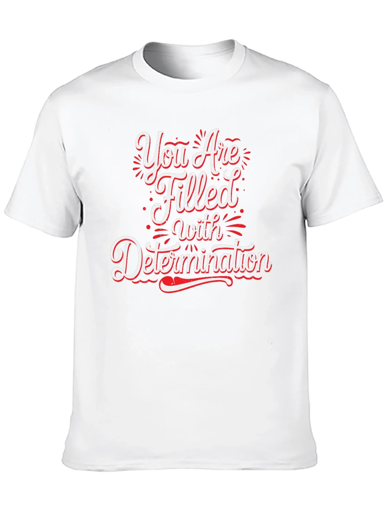 Rebbecca Determined Graphic Tee - Inspirational Motivation Shirt