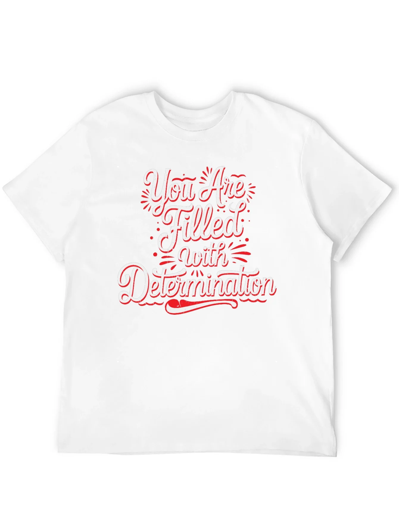 Rebbecca Determined Graphic Tee - Inspirational Motivation Shirt