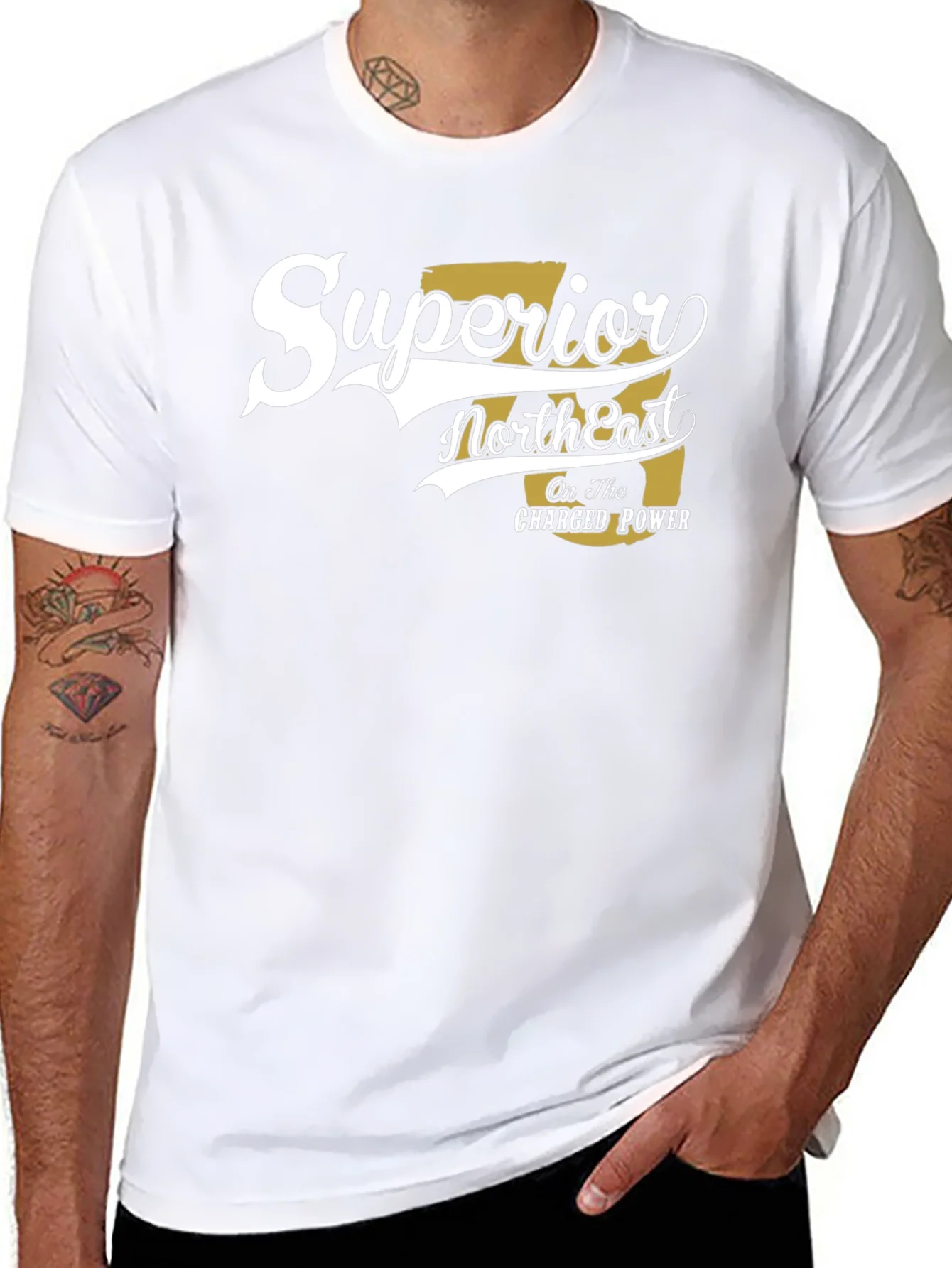 Camiseta Negra Superior NorthEast