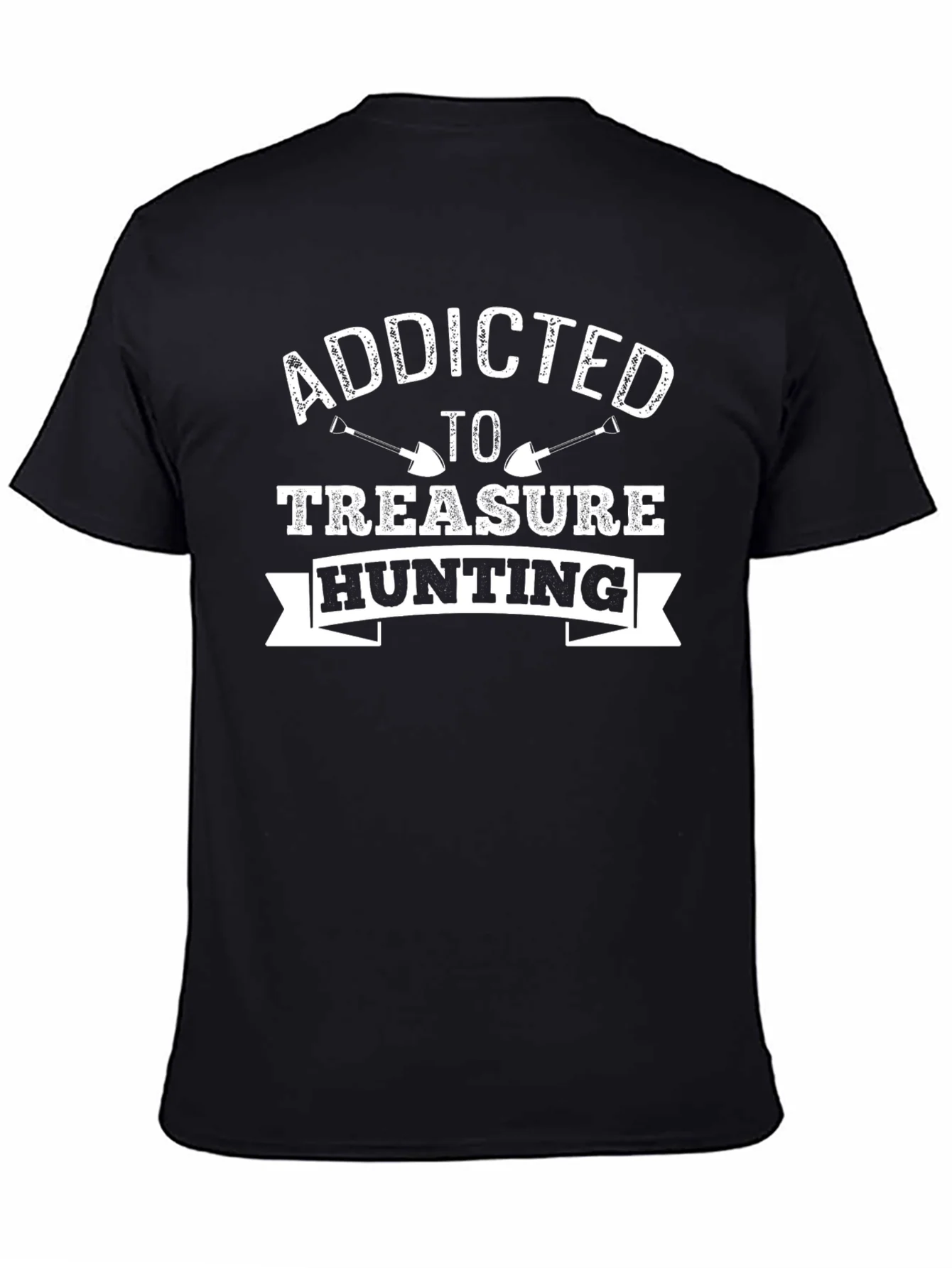 Rebbecca Addicted to Treasure Hunting Black T-Shirt