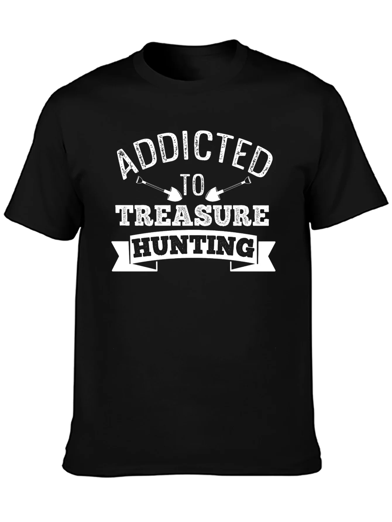 Rebbecca Addicted to Treasure Hunting Black T-Shirt