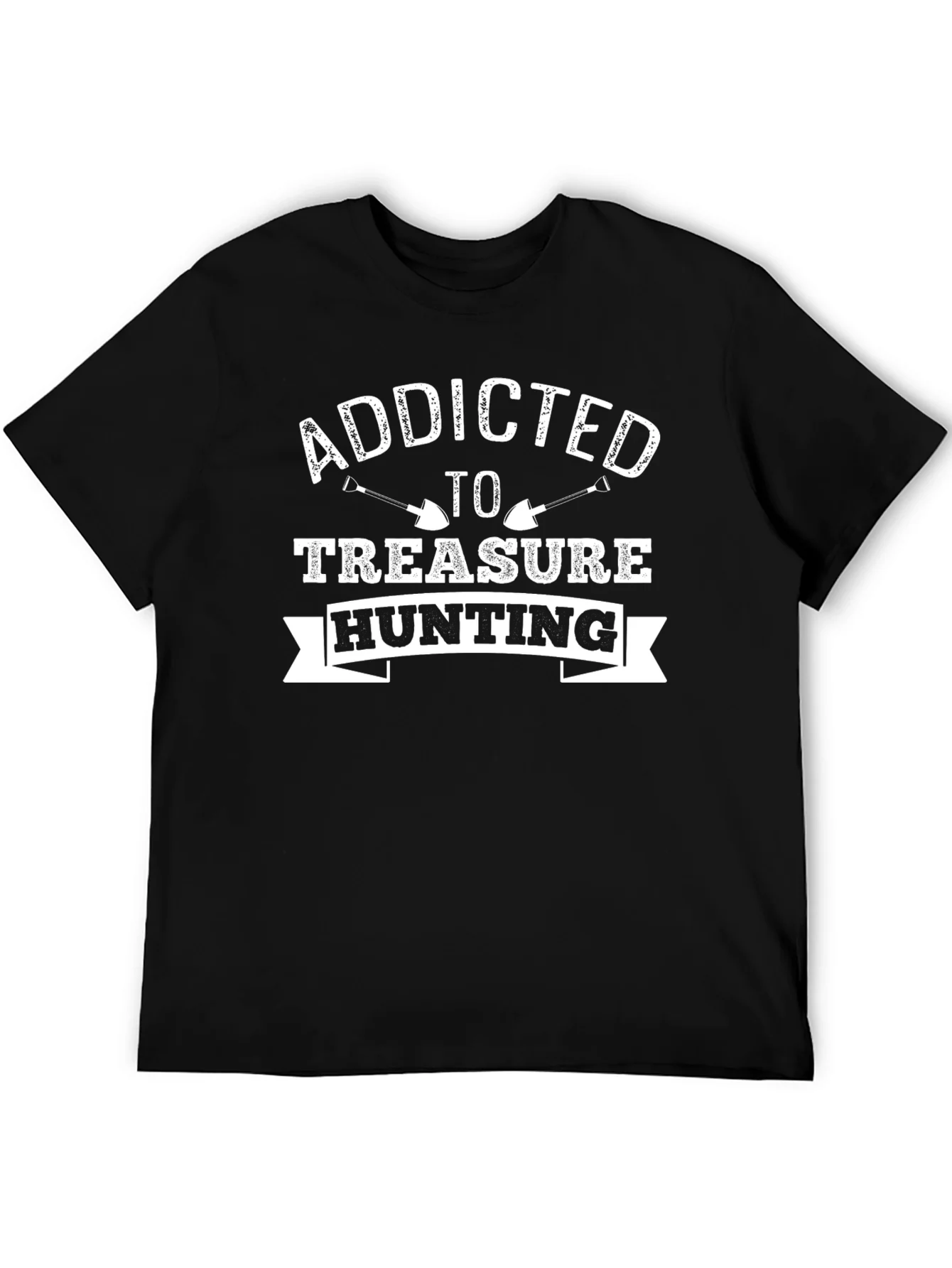 Rebbecca Addicted to Treasure Hunting Black T-Shirt