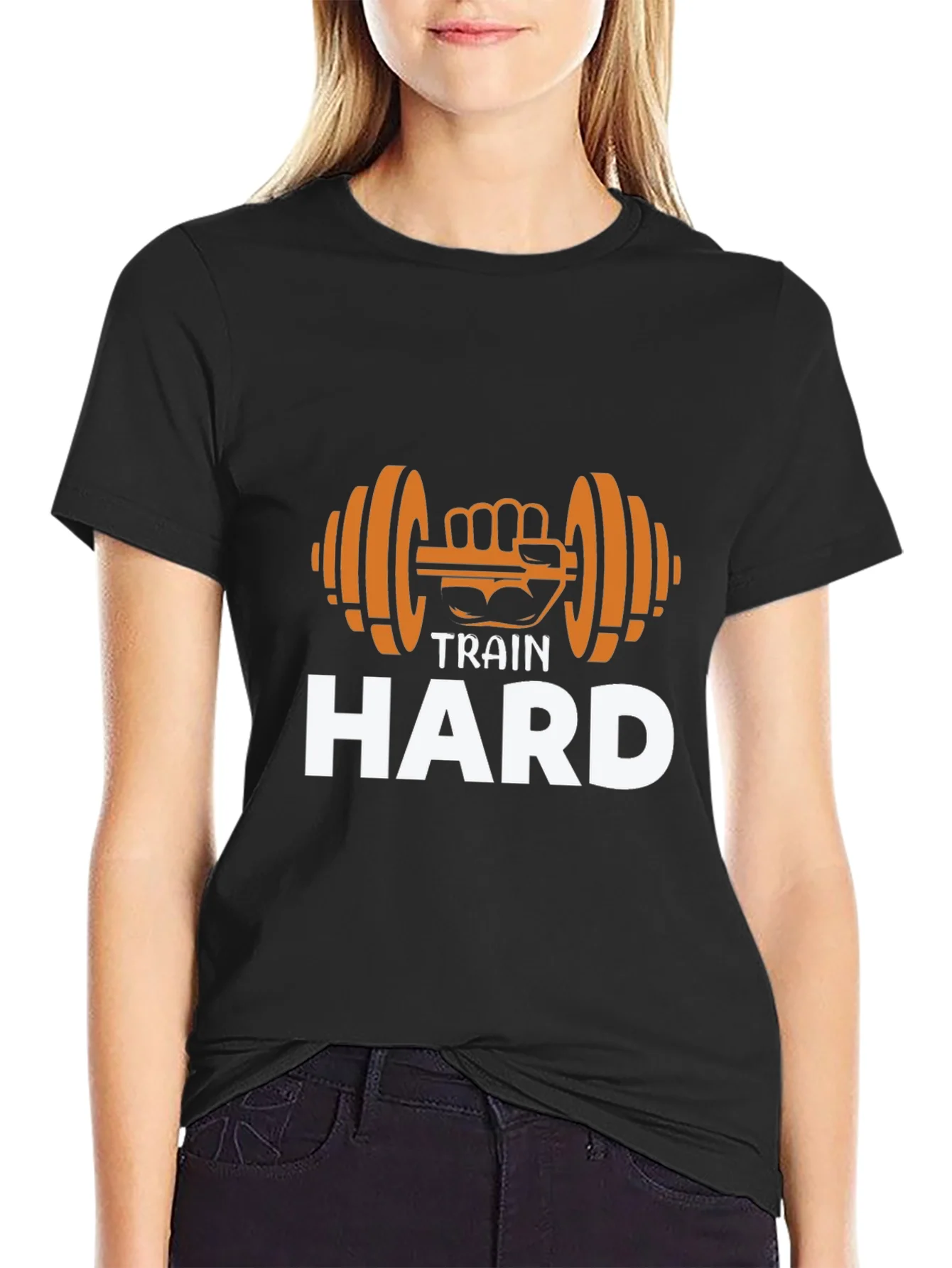 Camiseta Negra Deportiva: Entrena Duro con Estilo