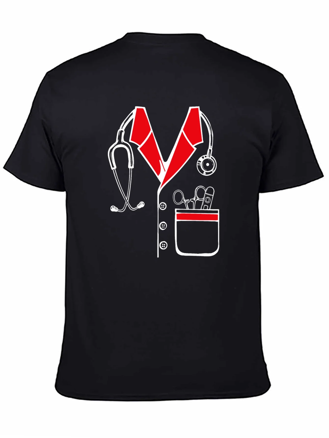 Camiseta Dise?o M¨¦dico Estetoscopio Divertida