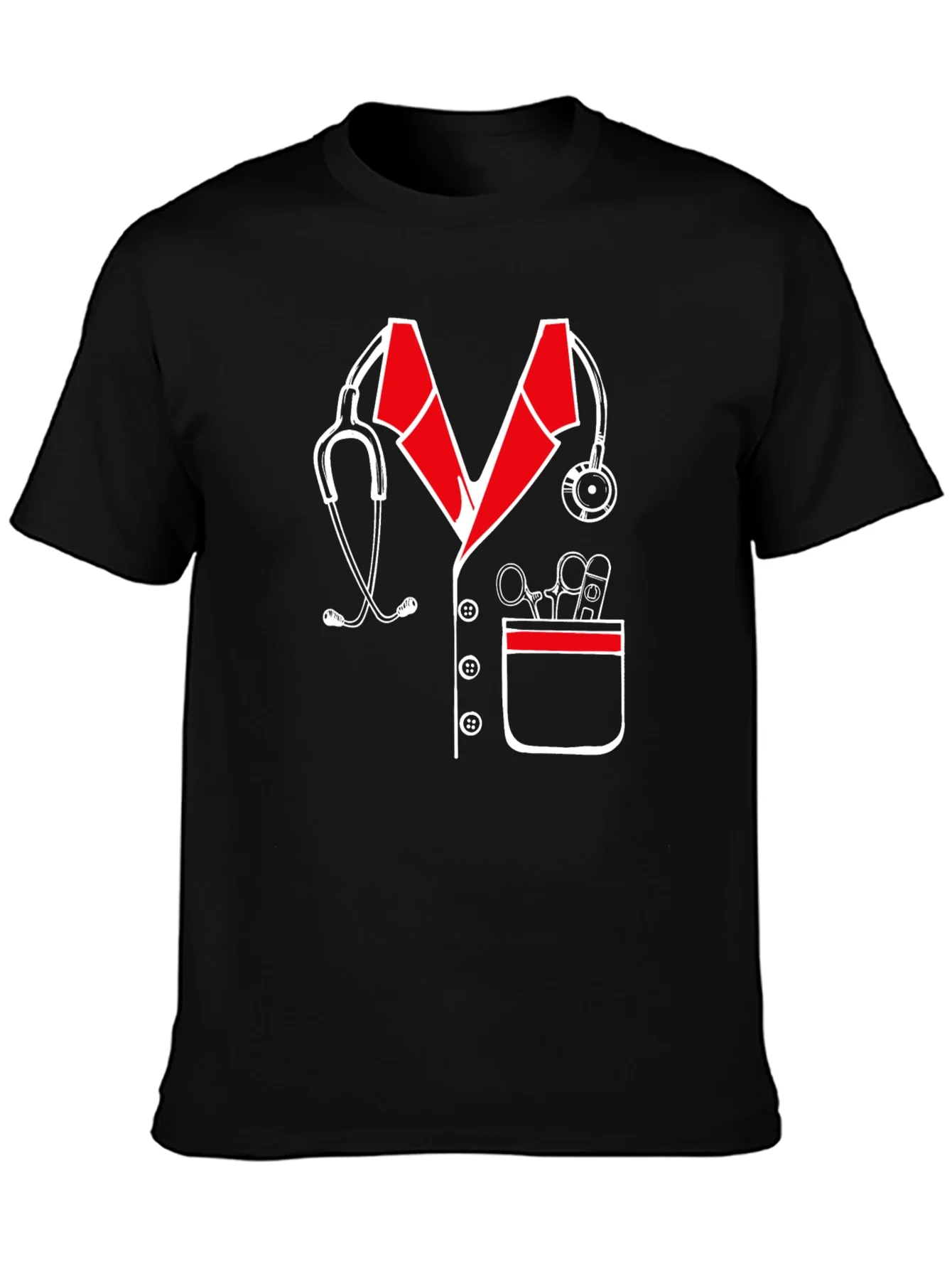 Camiseta Dise?o M¨¦dico Estetoscopio Divertida