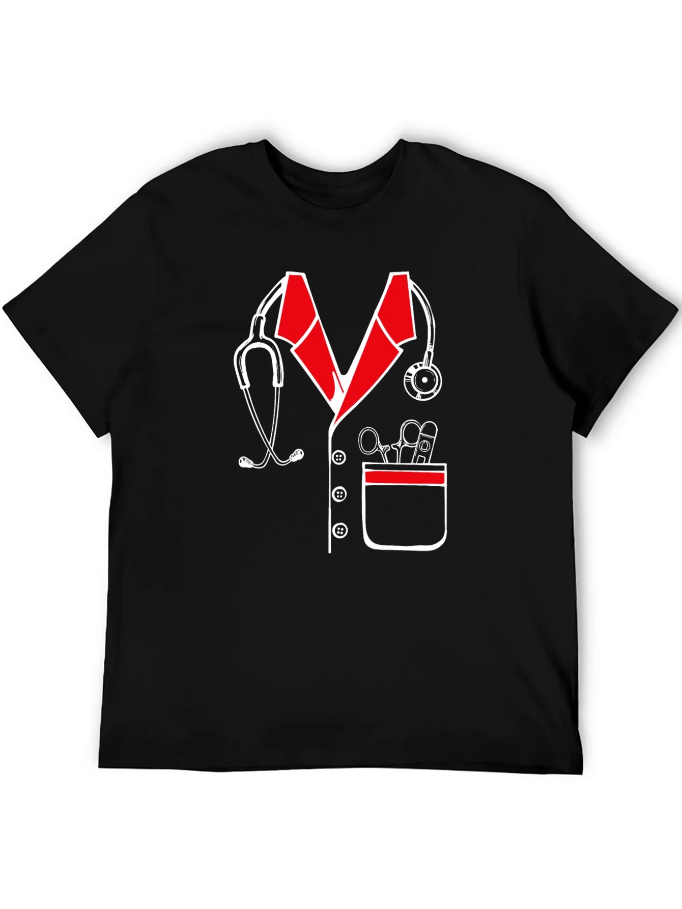 Camiseta Dise?o M¨¦dico Estetoscopio Divertida