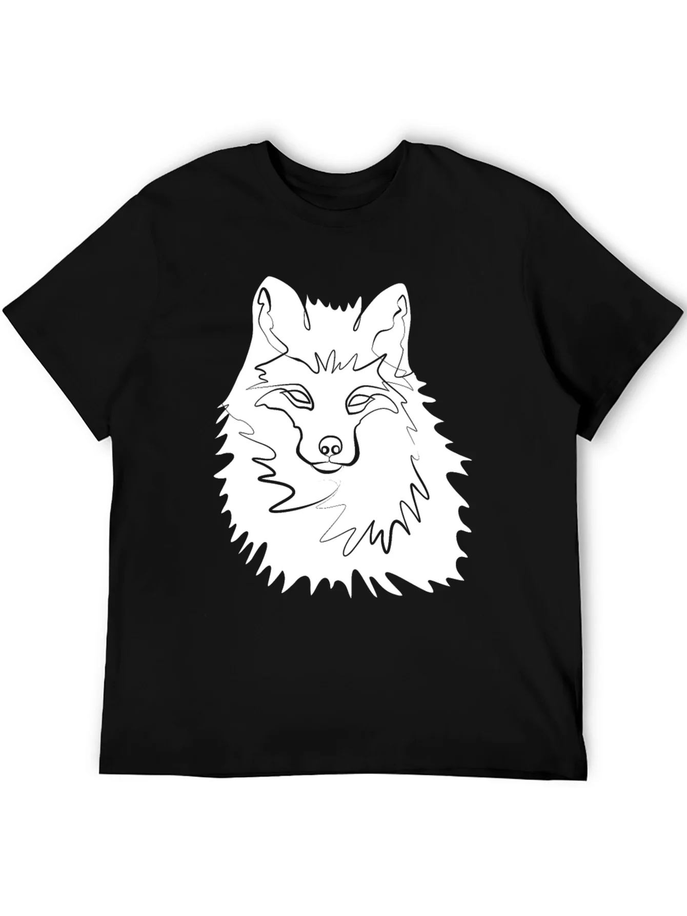 Rebbecca Fox Graphic Tee - Modern Line Art Design