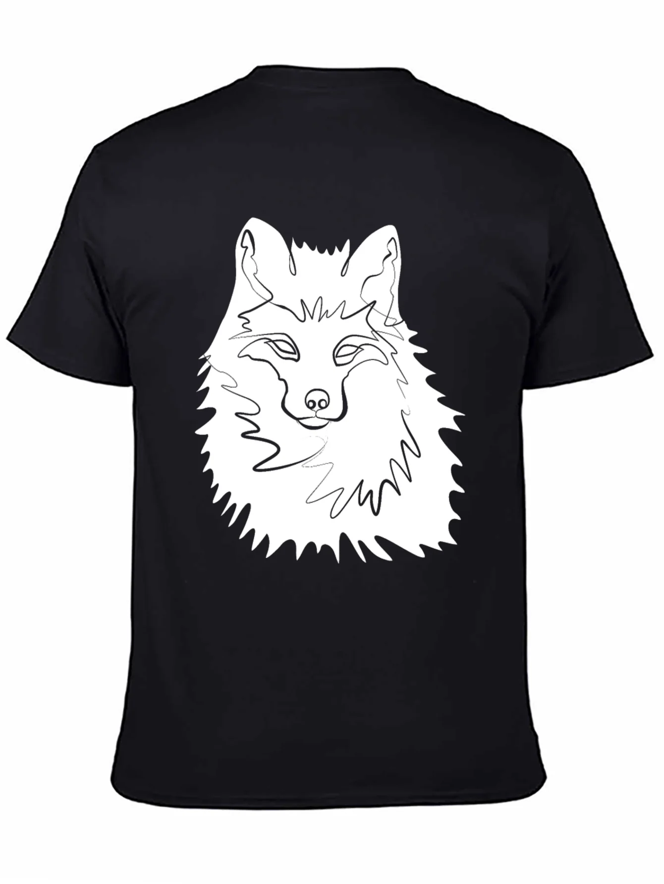 Rebbecca Fox Graphic Tee - Modern Line Art Design