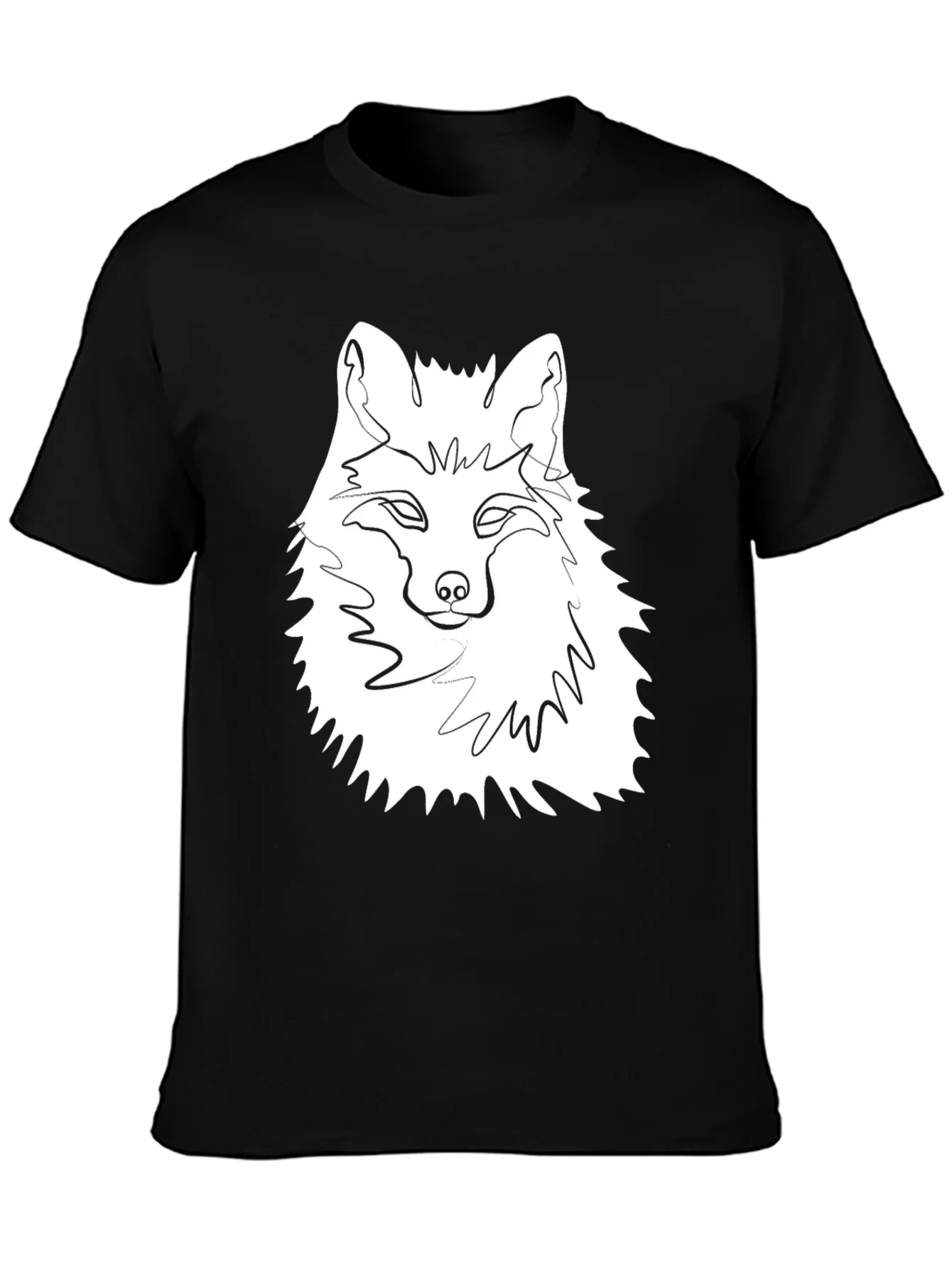 Rebbecca Fox Graphic Tee - Modern Line Art Design