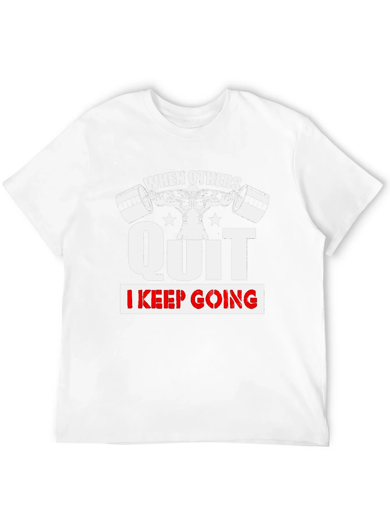 Camiseta Negra de Entrenamiento: Cuando Otros Renuncian