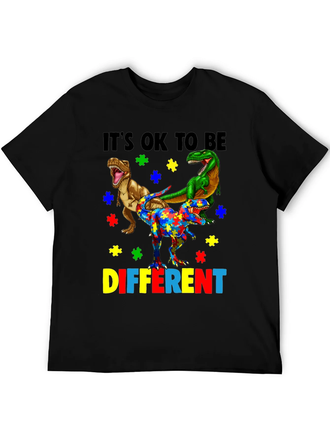 Camiseta Est¨¢ Bien Ser Diferente con Dinosaurios