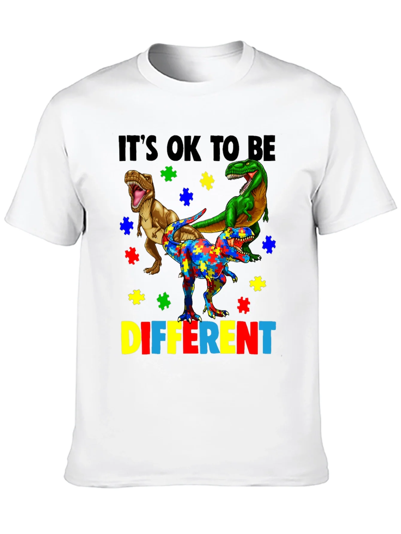 Camiseta Est¨¢ Bien Ser Diferente con Dinosaurios