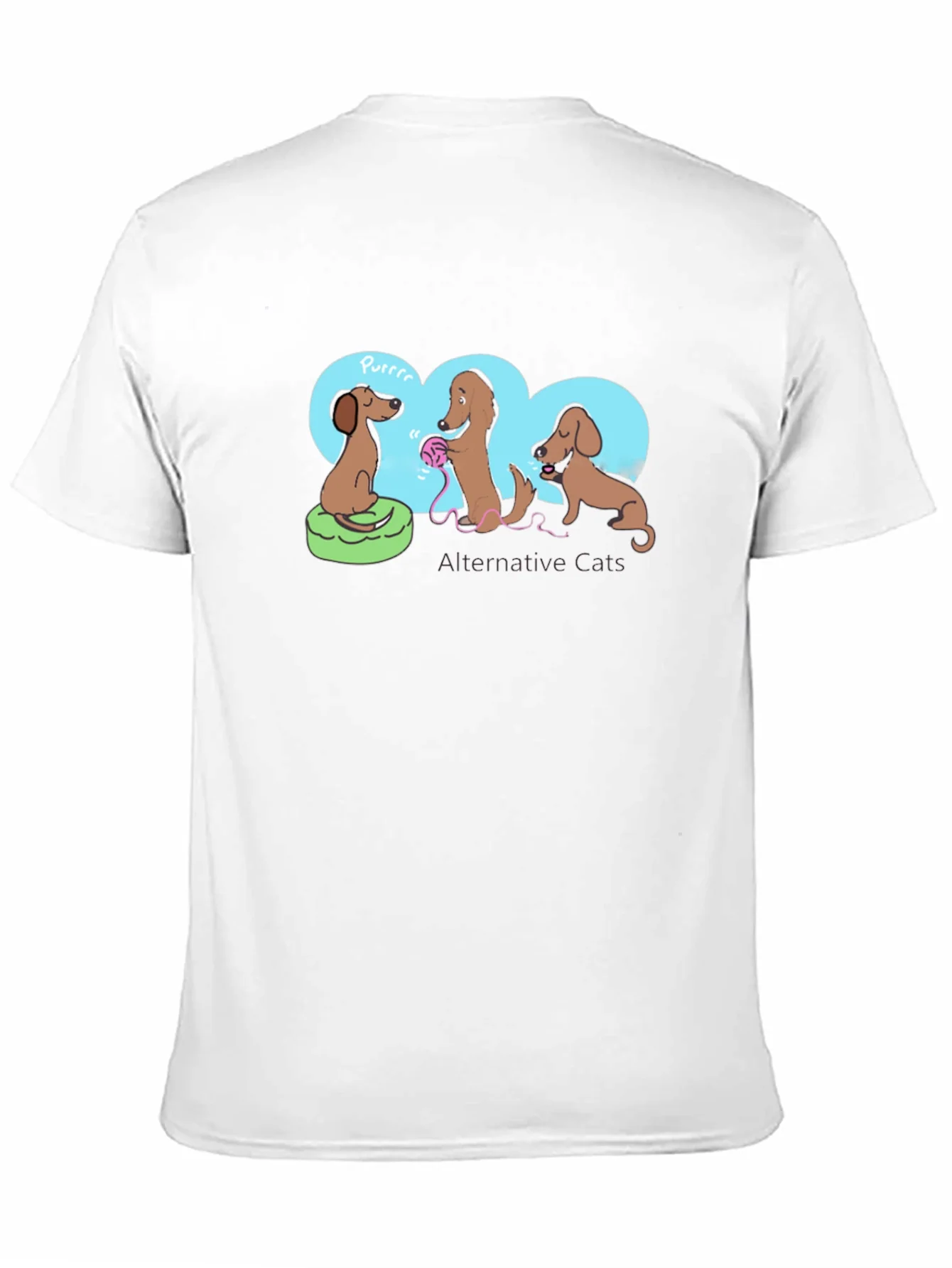 Rebbecca Dachshund Alternative Cats Graphic Tee