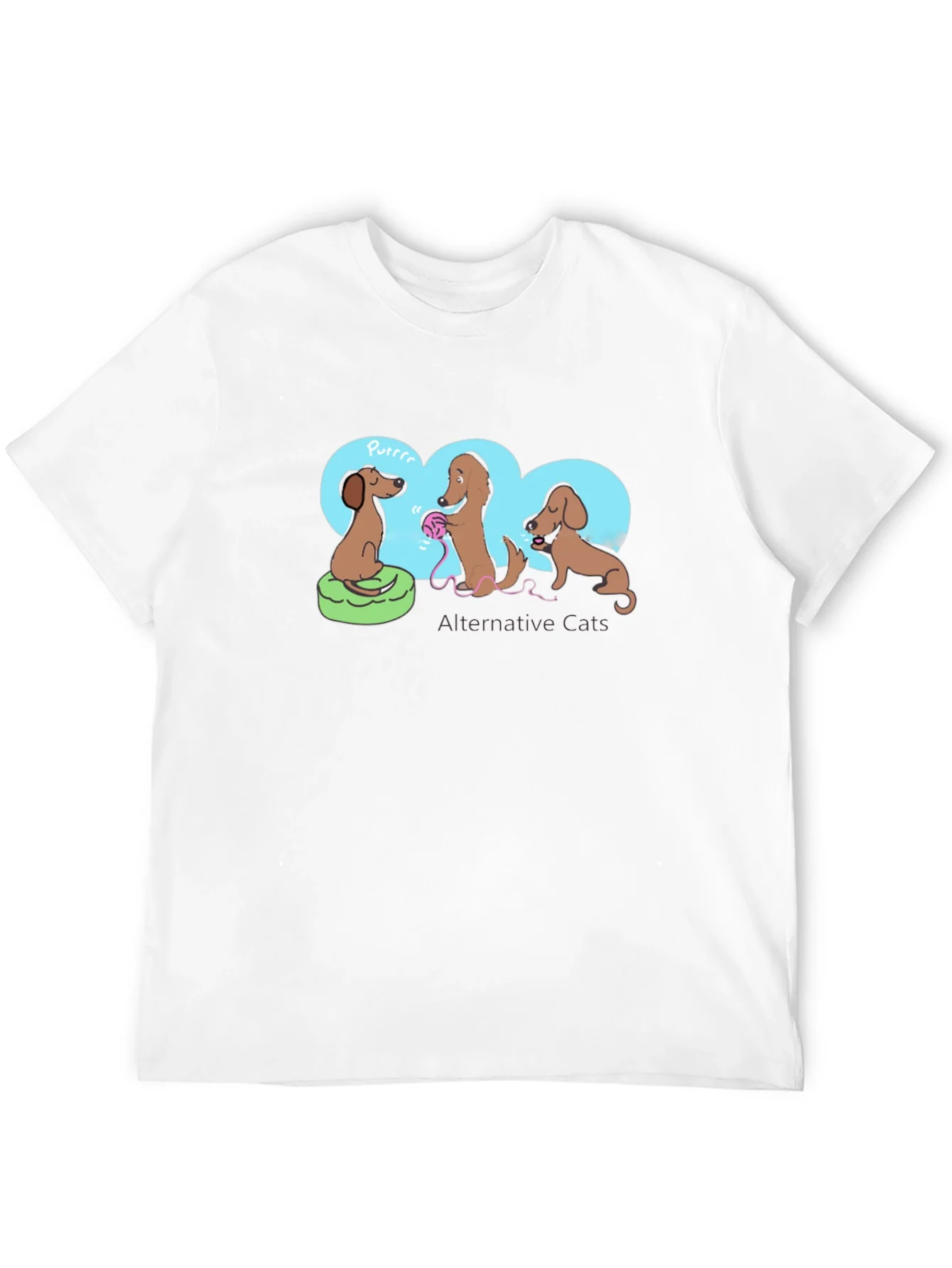 Rebbecca Dachshund Alternative Cats Graphic Tee