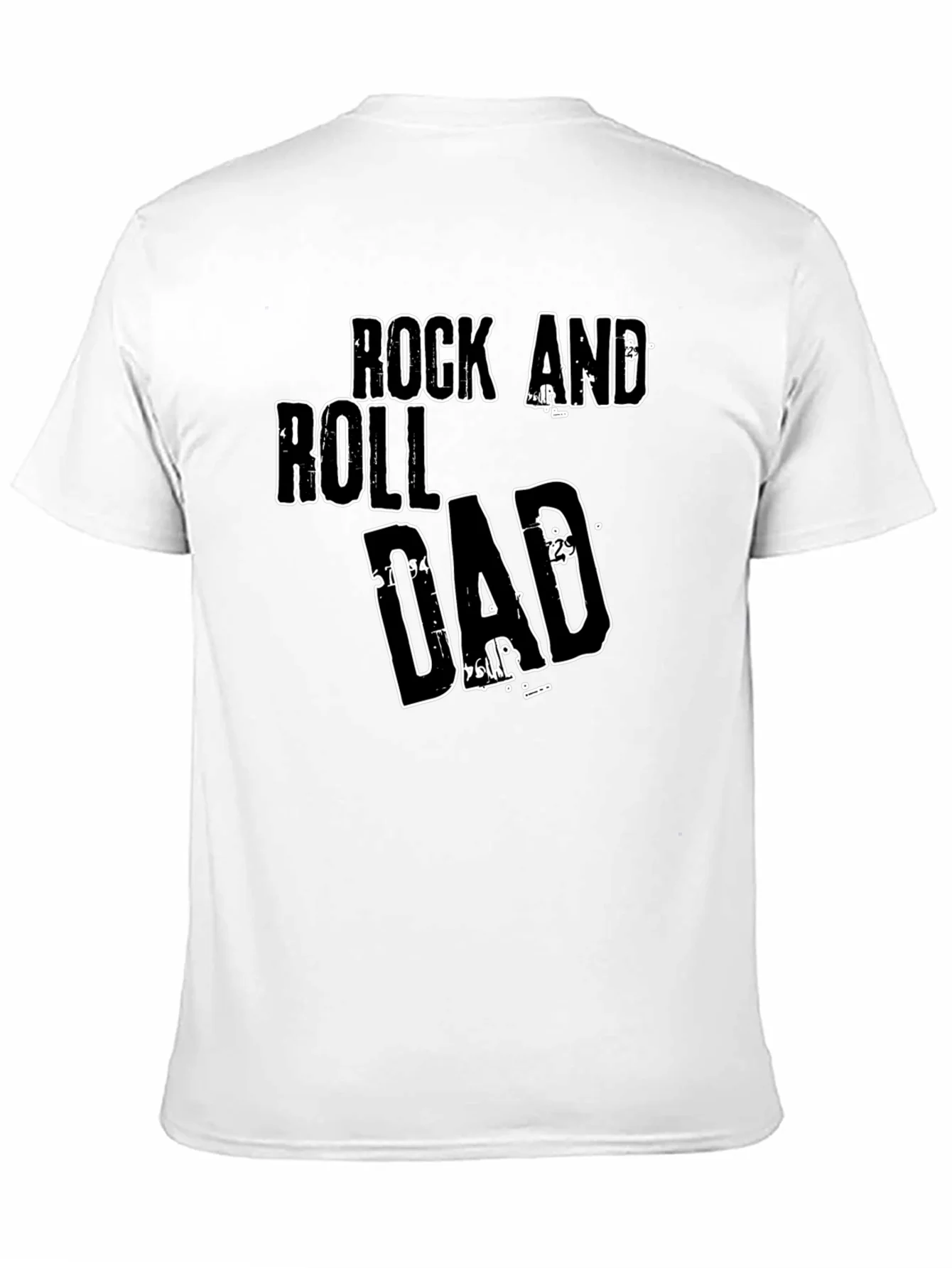 Camiseta Negra Rock and Roll Dad