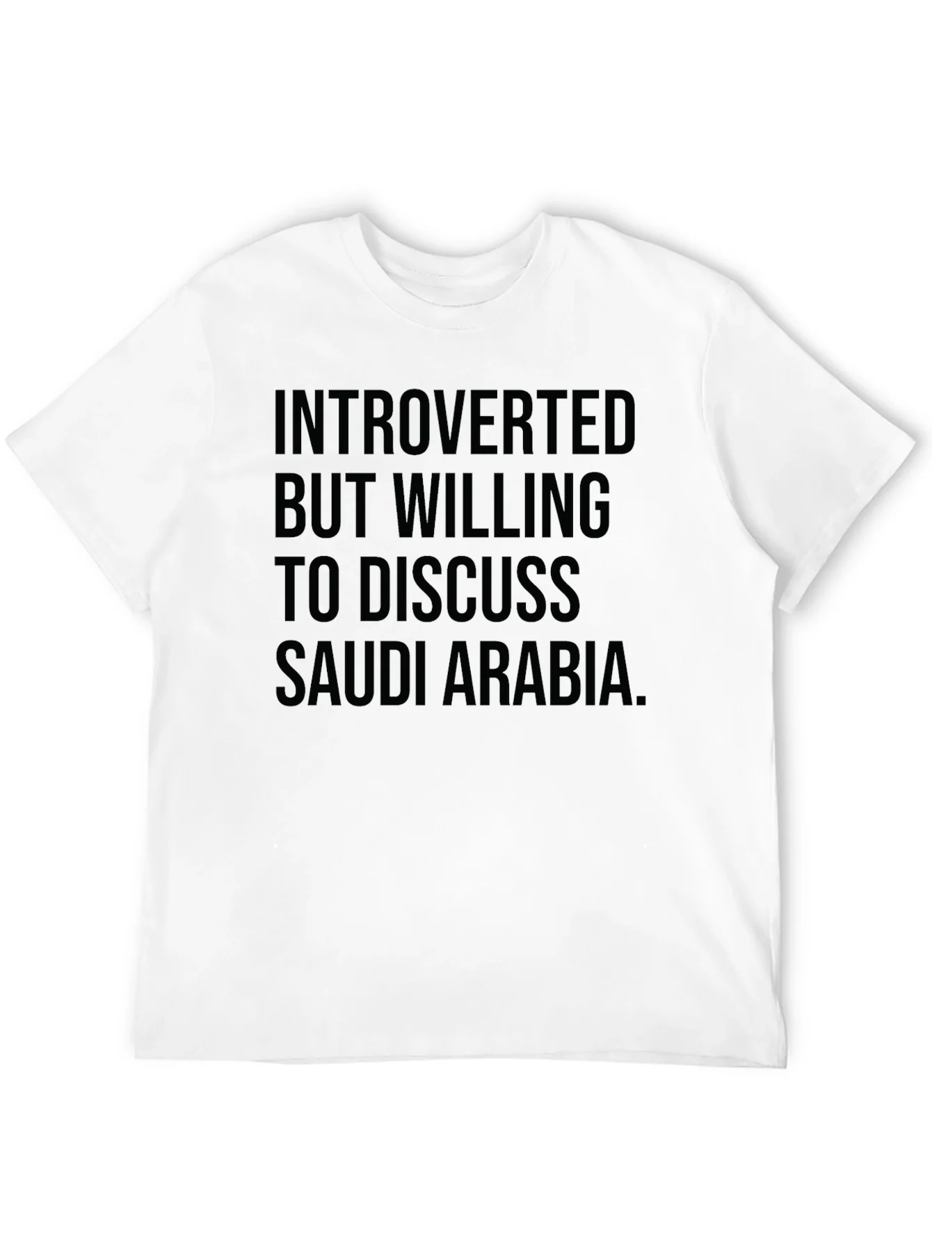 Rebbecca Introverted Saudi Arabia Discussion T-Shirt