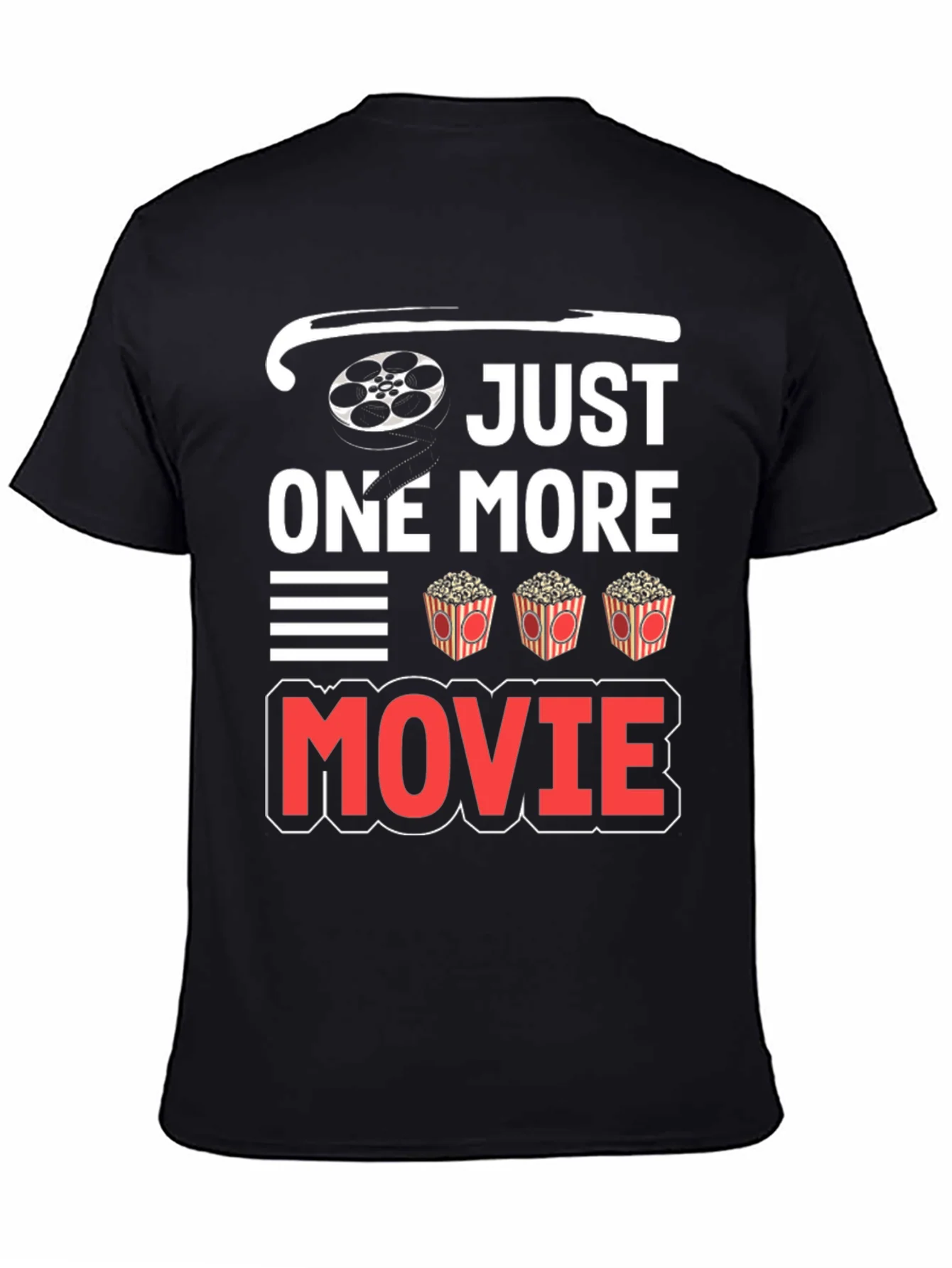 Camiseta Negra Una Pel¨ªcula M¨¢s para Amantes del Cine