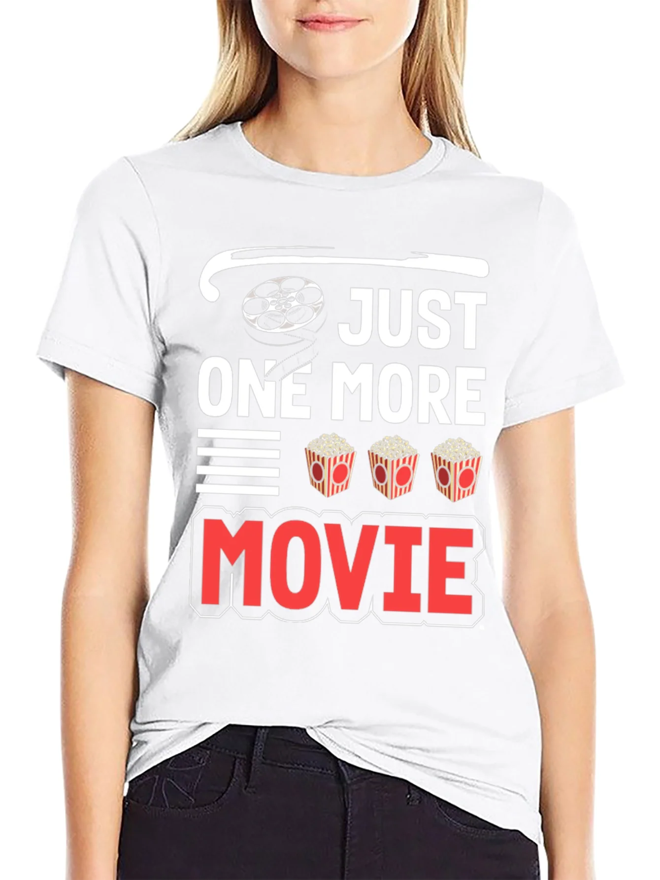 Camiseta Negra Una Pel¨ªcula M¨¢s para Amantes del Cine