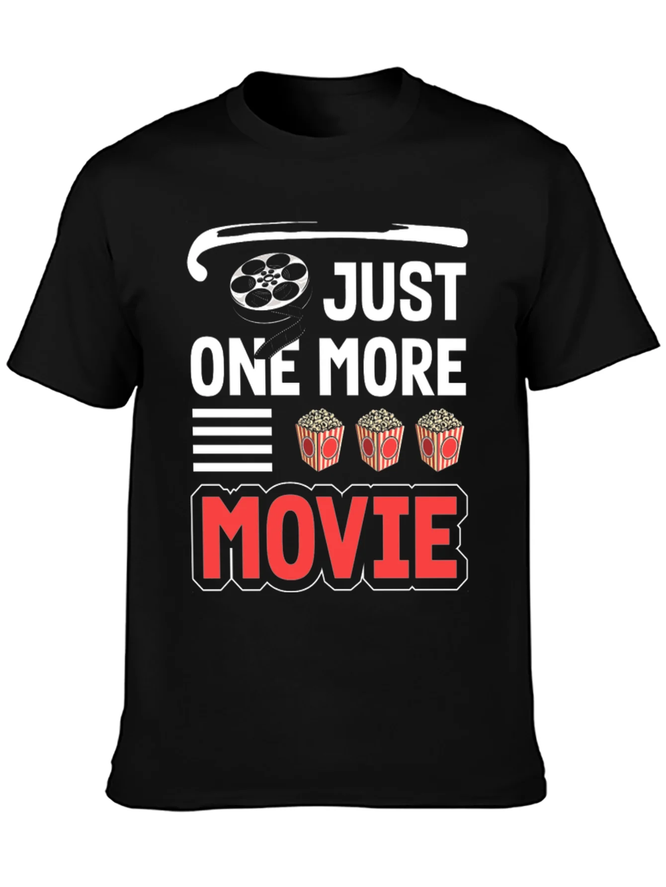 Camiseta Negra Una Pel¨ªcula M¨¢s para Amantes del Cine