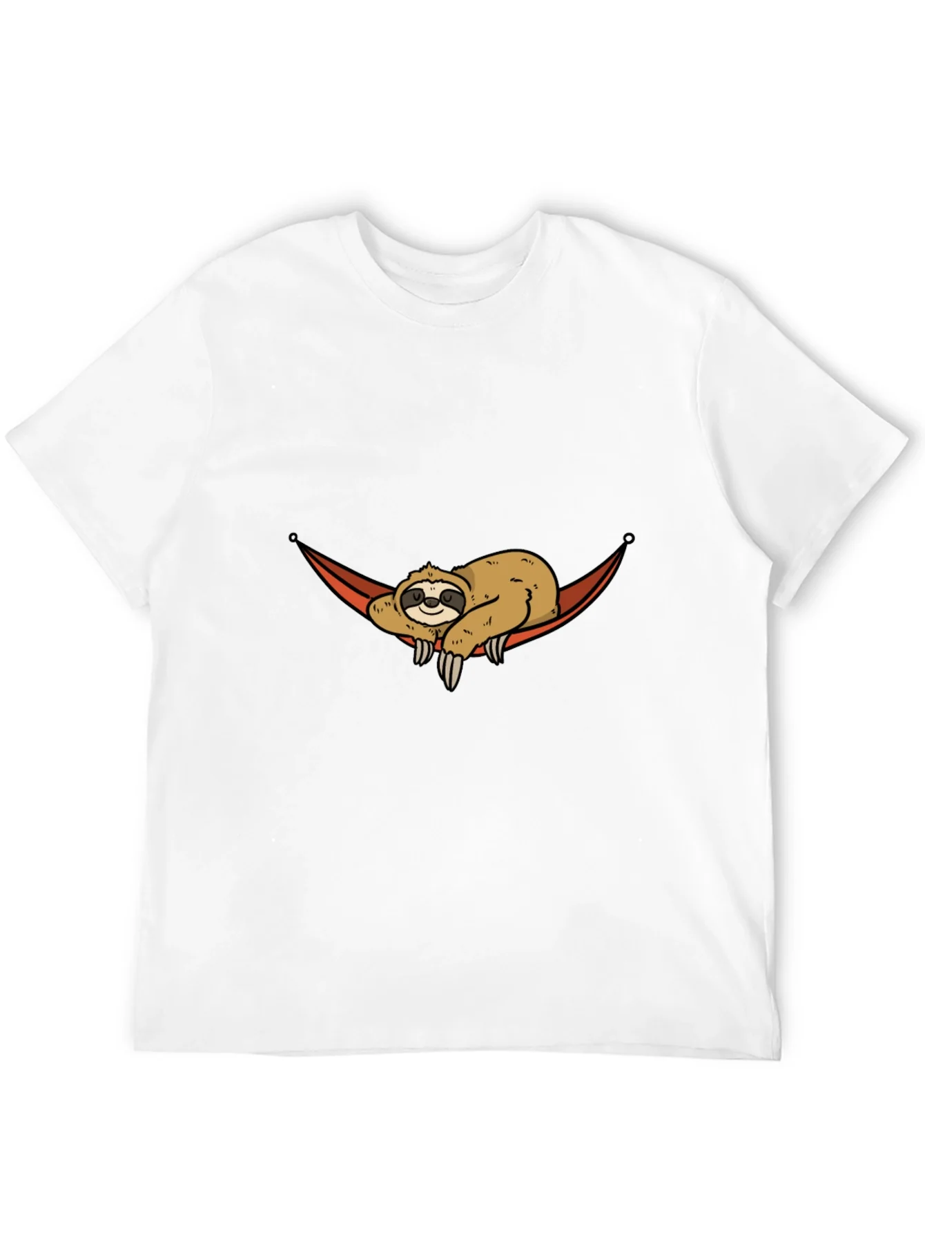 Rebbecca Sloth Hammock Graphic Tee - Relaxed Style