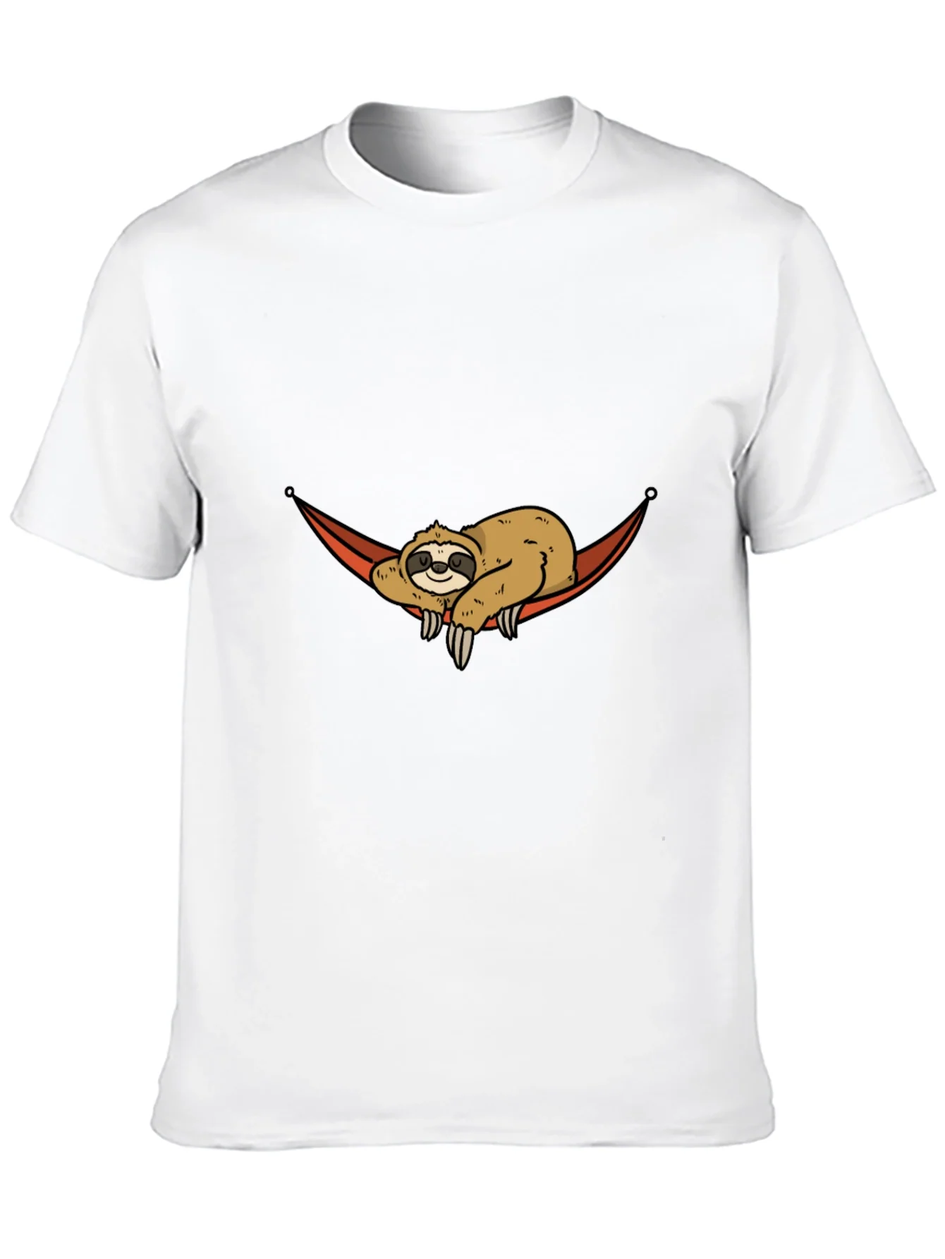 Rebbecca Sloth Hammock Graphic Tee - Relaxed Style