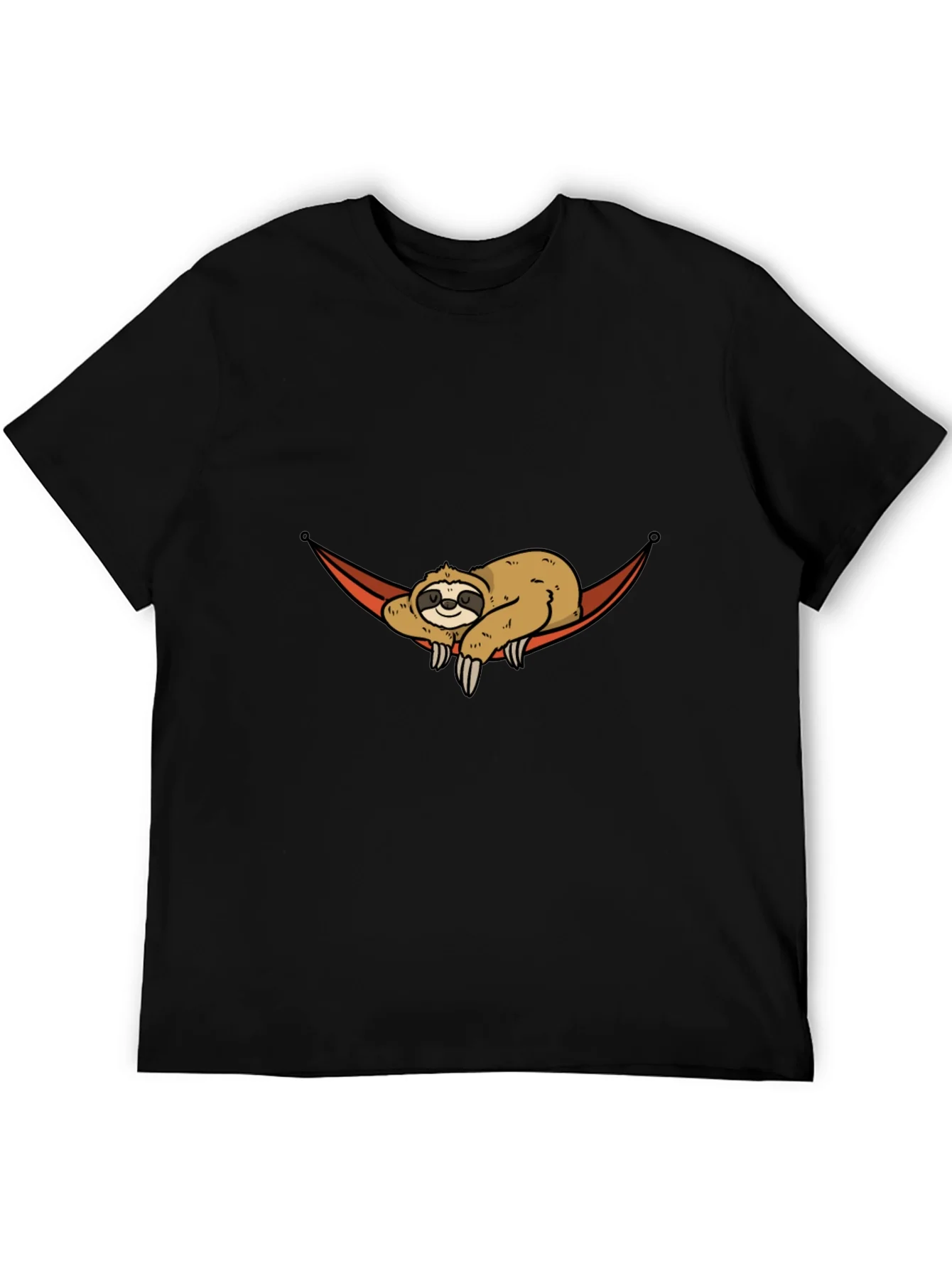 Rebbecca Sloth Hammock Graphic Tee - Relaxed Style