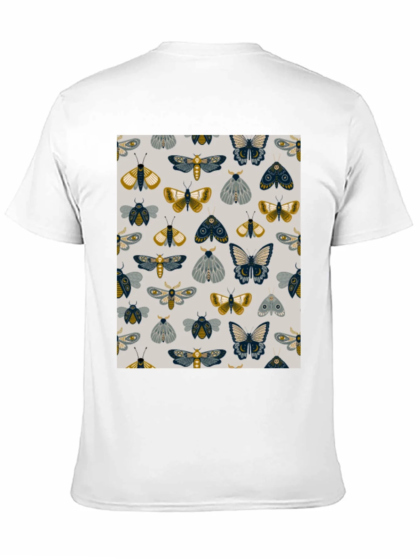 Rebbecca Moth & Butterfly Print Black Tee